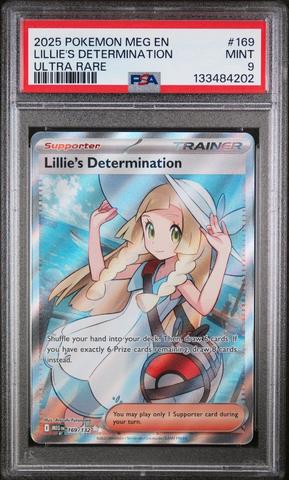 2025 Pokemon Meg En-mega Evolution 169 Lillie's Determination