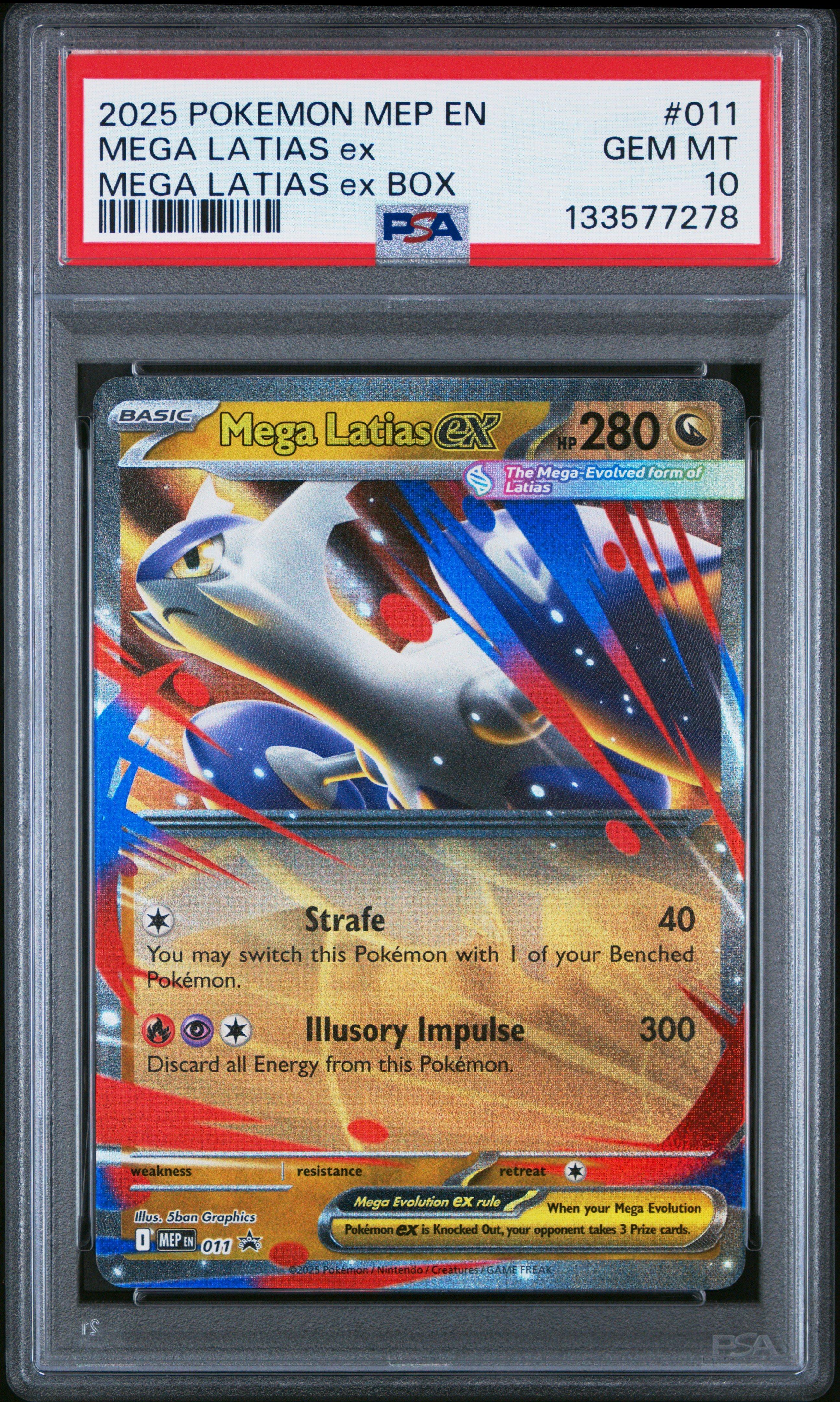 【PSA10】メガラティアス M1S JP MEGA LATIAS ex Mega Latias ex SR 079/063 Mega Symphonia M1S 2025 Pokemon Card