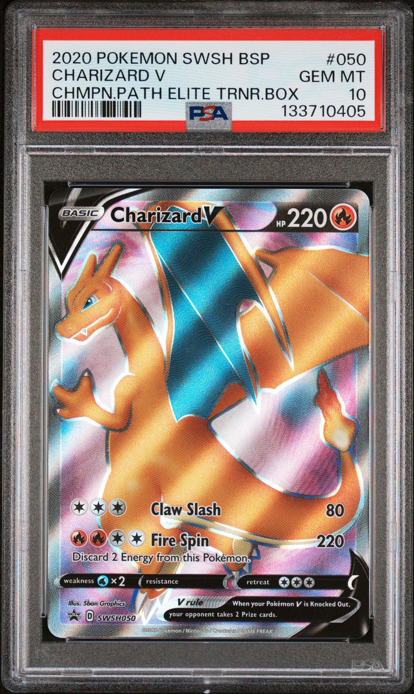2020 Pokemon Swsh Black Star Promo 050 Charizard V Champion's Path