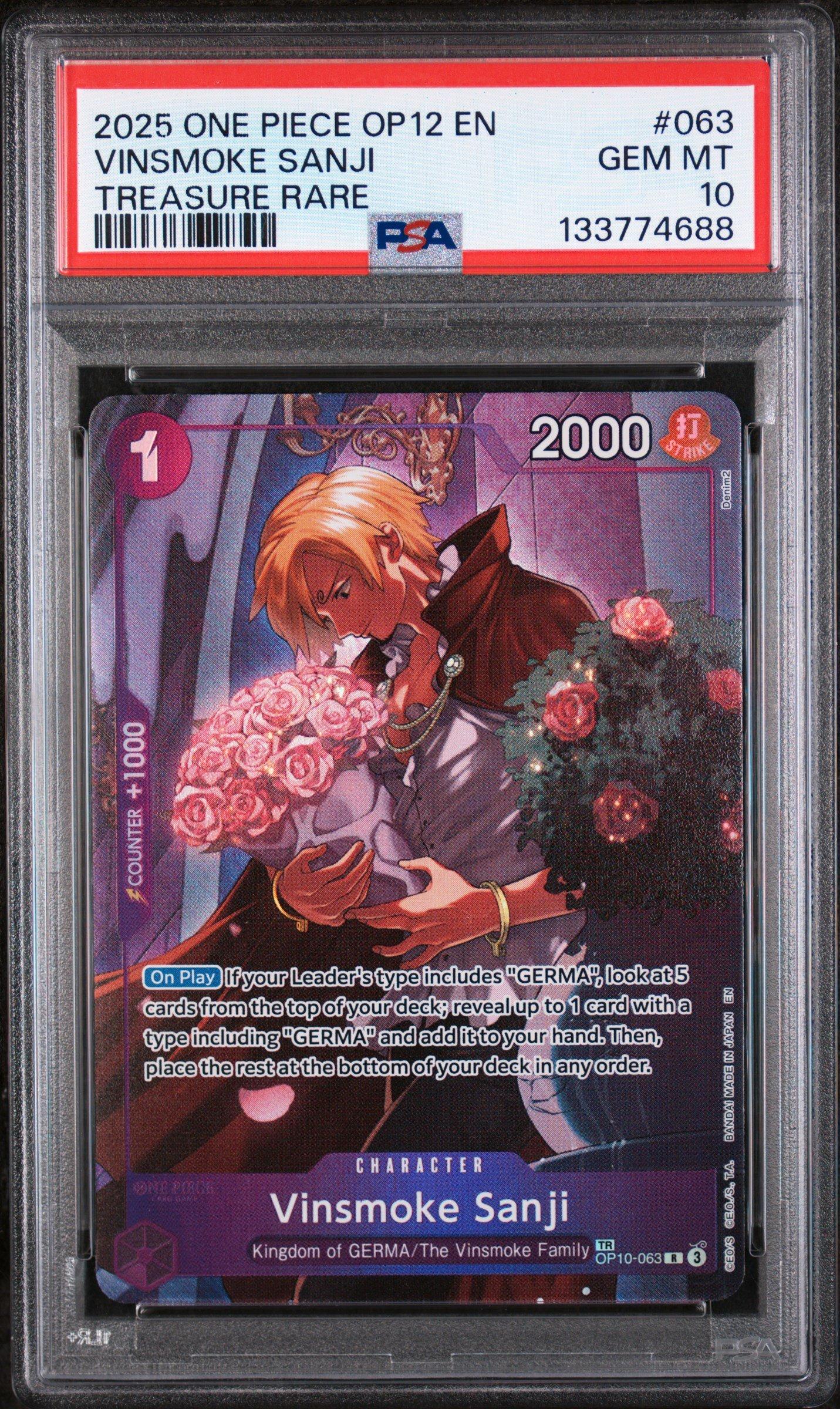 2025 One Piece Op12-legacy Of The Master 063 Vinsmoke Sanji