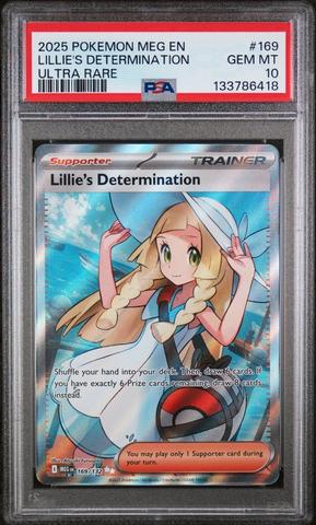 2025 Pokemon Meg En-mega Evolution 169 Lillie's Determination