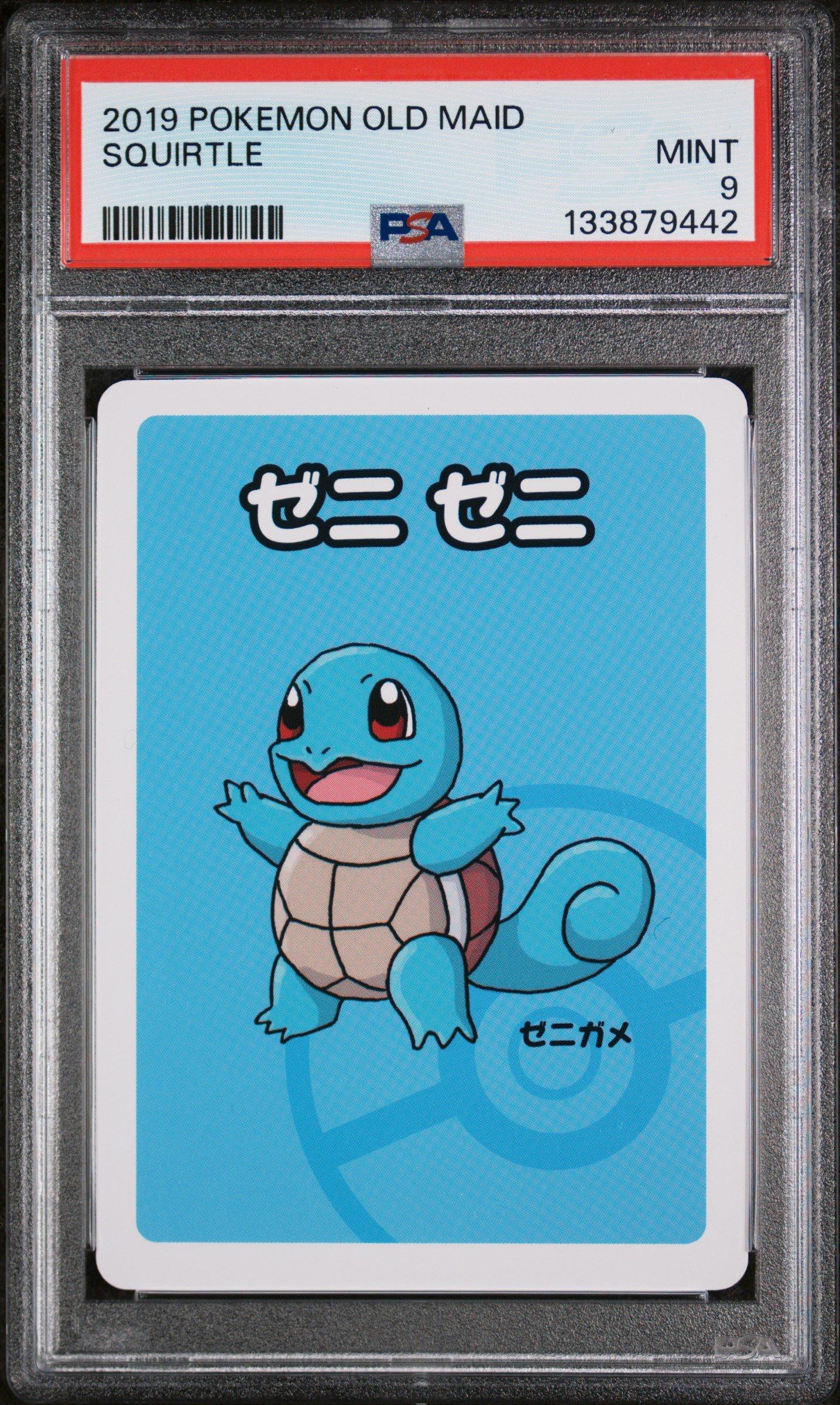 2019 Pokemon Old Maid Squirtle PSA 9 Graded Card | GameStop