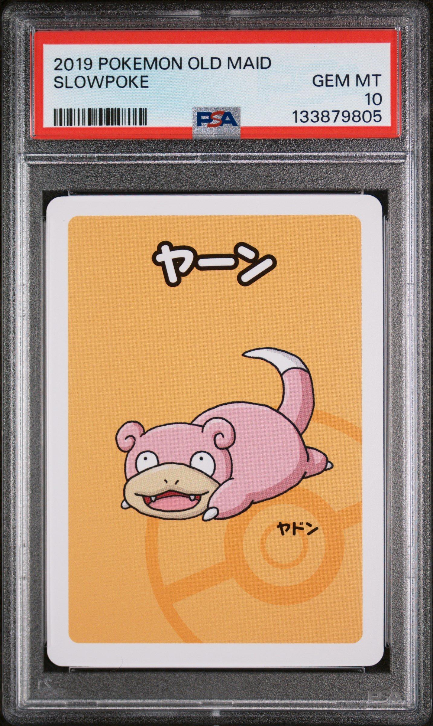 2019 Pokemon Old Maid Slowpoke PSA 10 Graded Card | GameStop