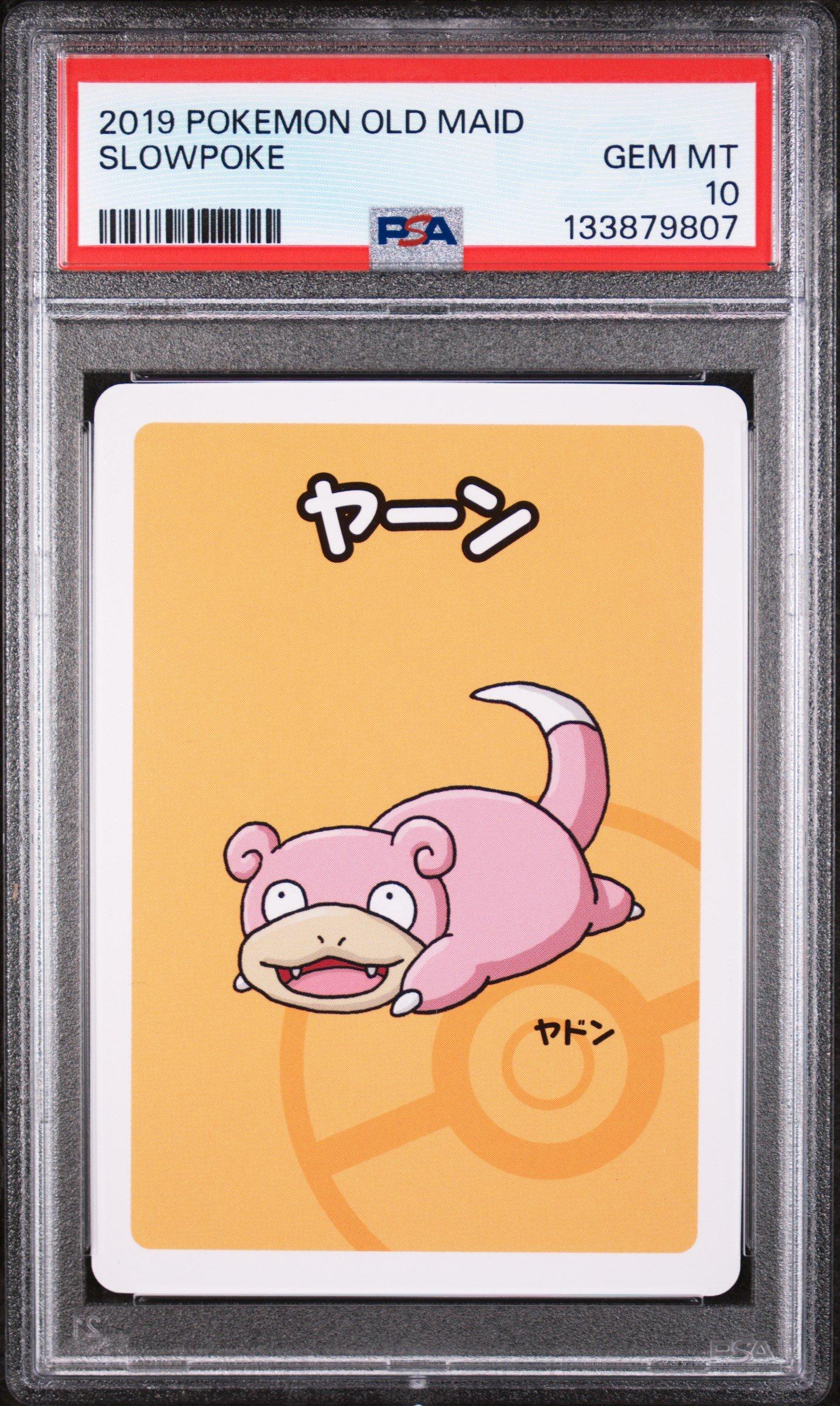 2019 Pokemon Old Maid Slowpoke PSA 10 Graded Card | GameStop
