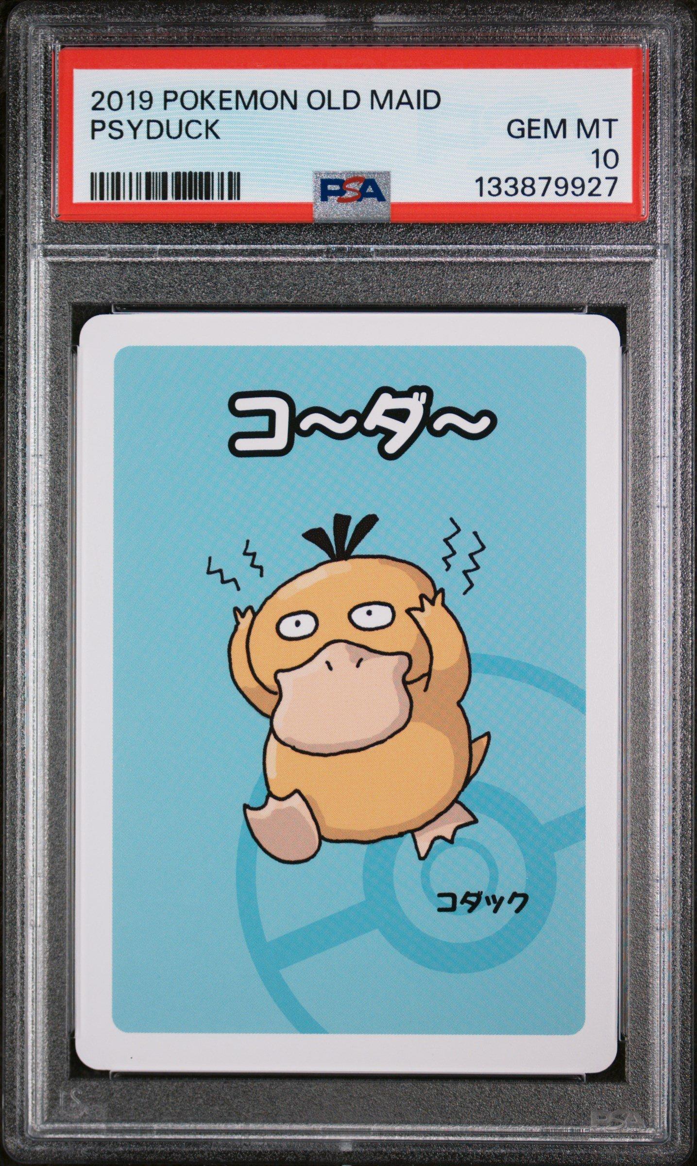 2019 Pokemon Old Maid Psyduck PSA 10 Graded Card | GameStop