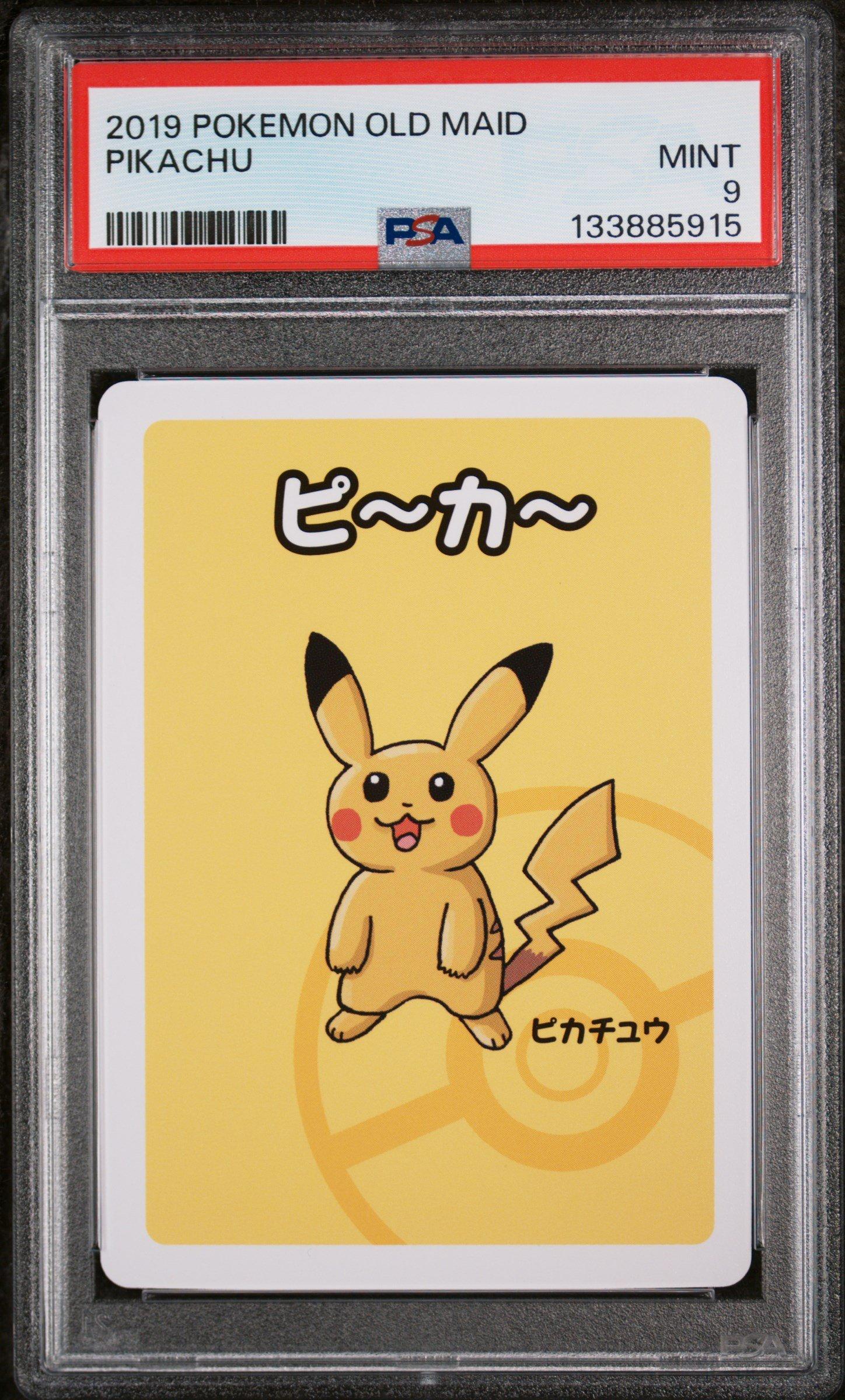 2019 Pokemon Old Maid Pikachu PSA 9 Graded Card | GameStop