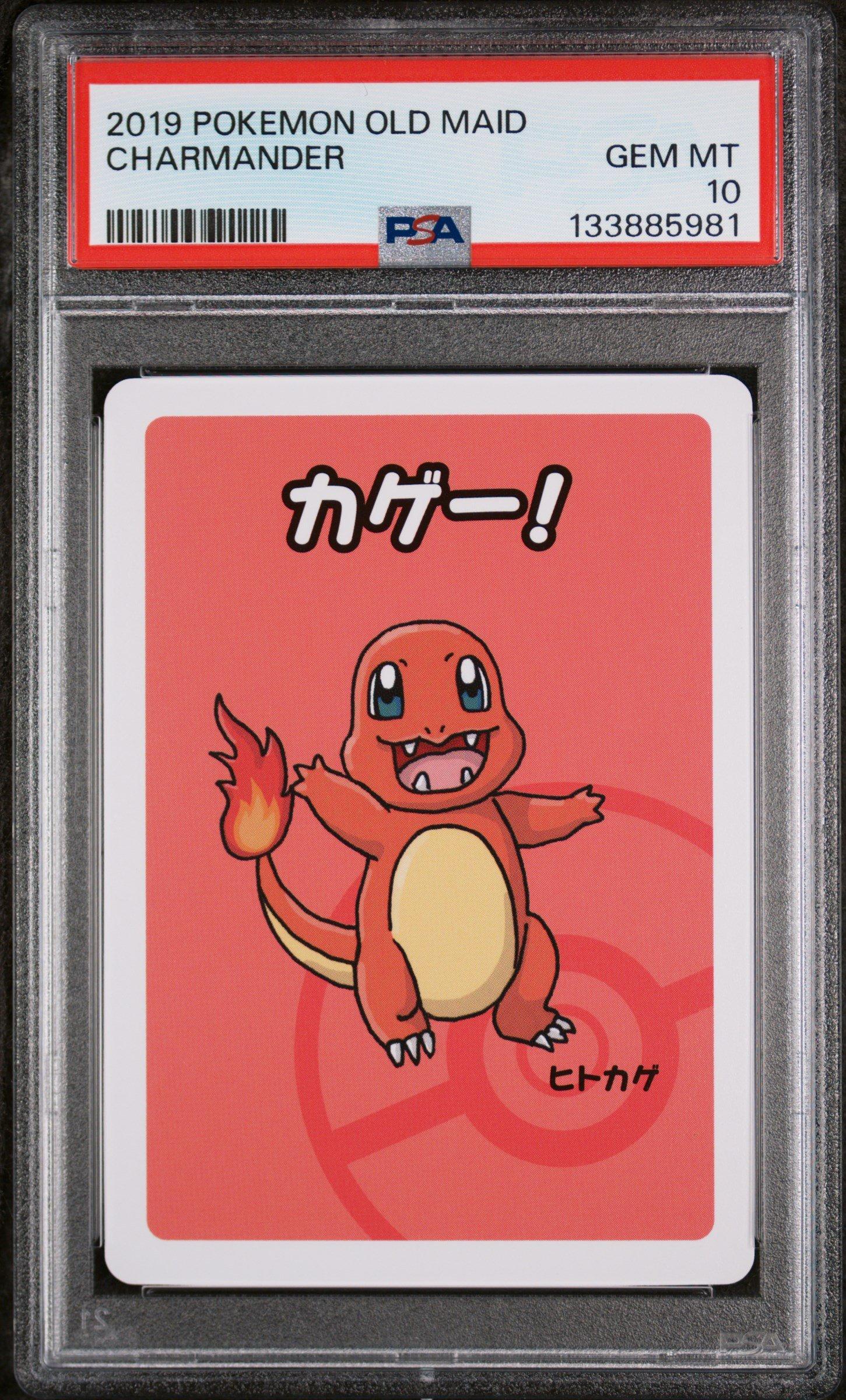 2019 Pokemon Old Maid Charmander PSA 10 Graded Card | GameStop