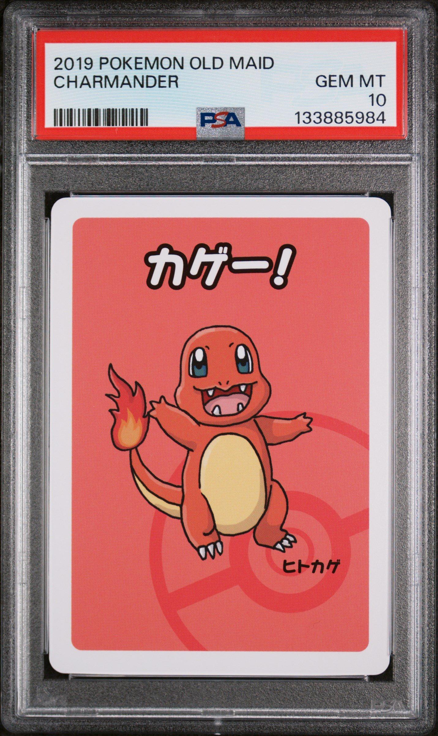 2019 Pokemon Old Maid Charmander PSA 10 Graded Card | GameStop