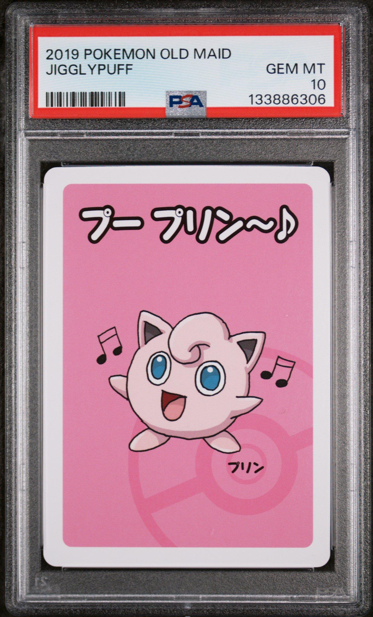 2019 Pokemon Old Maid Jigglypuff PSA 10 Graded Card | GameStop