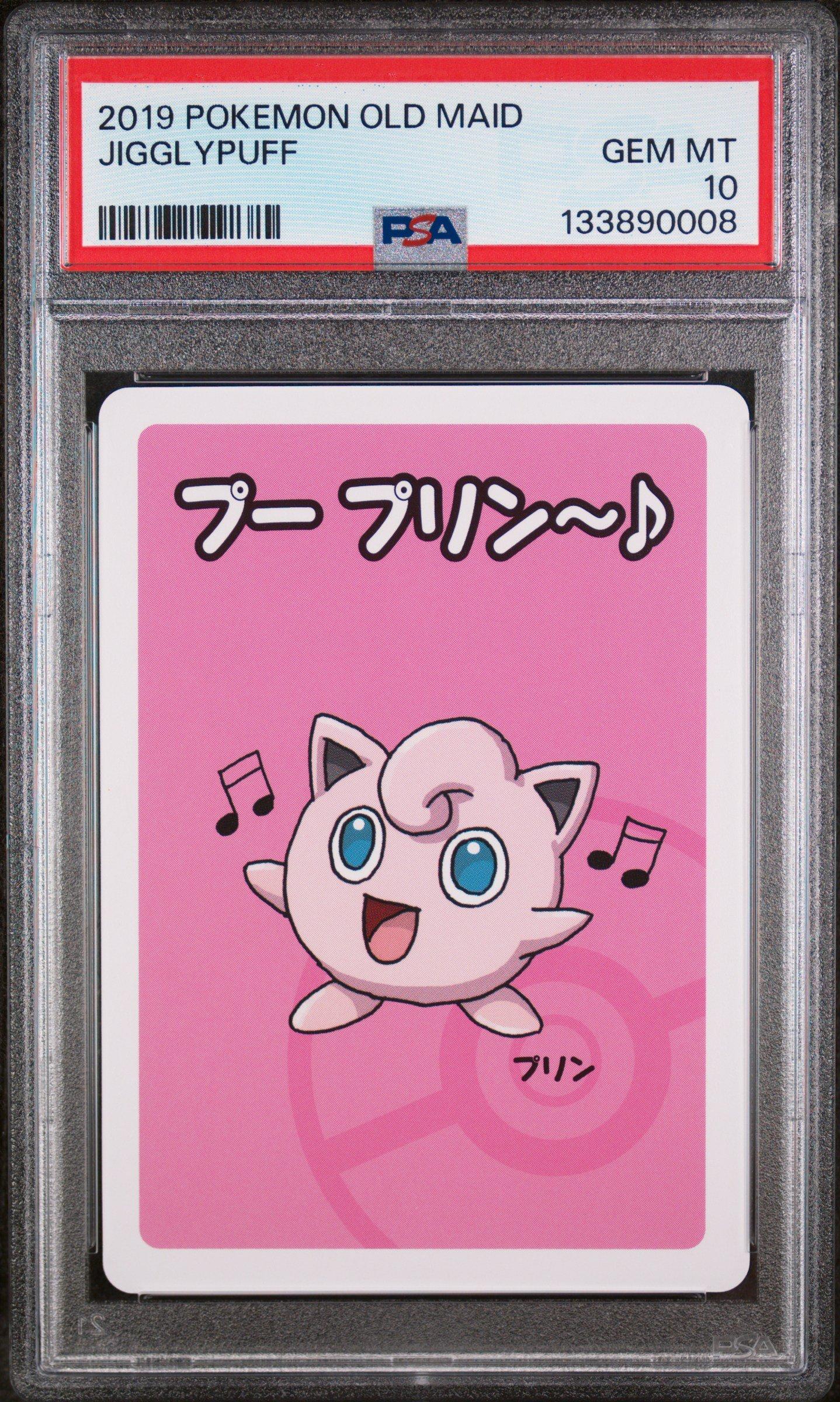 2019 Pokemon Old Maid Jigglypuff PSA 10 Graded Card | GameStop