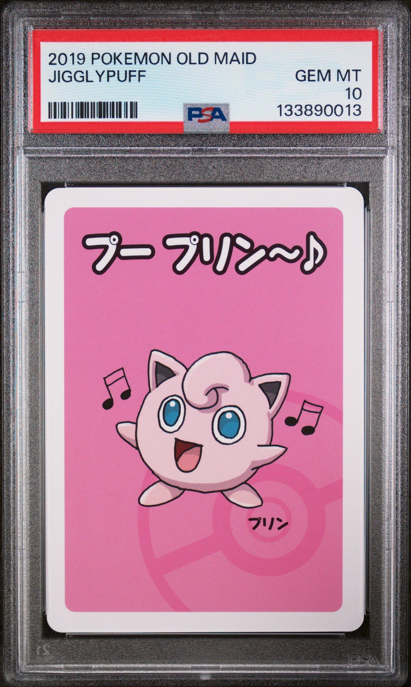 2019 Pokemon Old Maid Jigglypuff PSA 10 Graded Card | GameStop