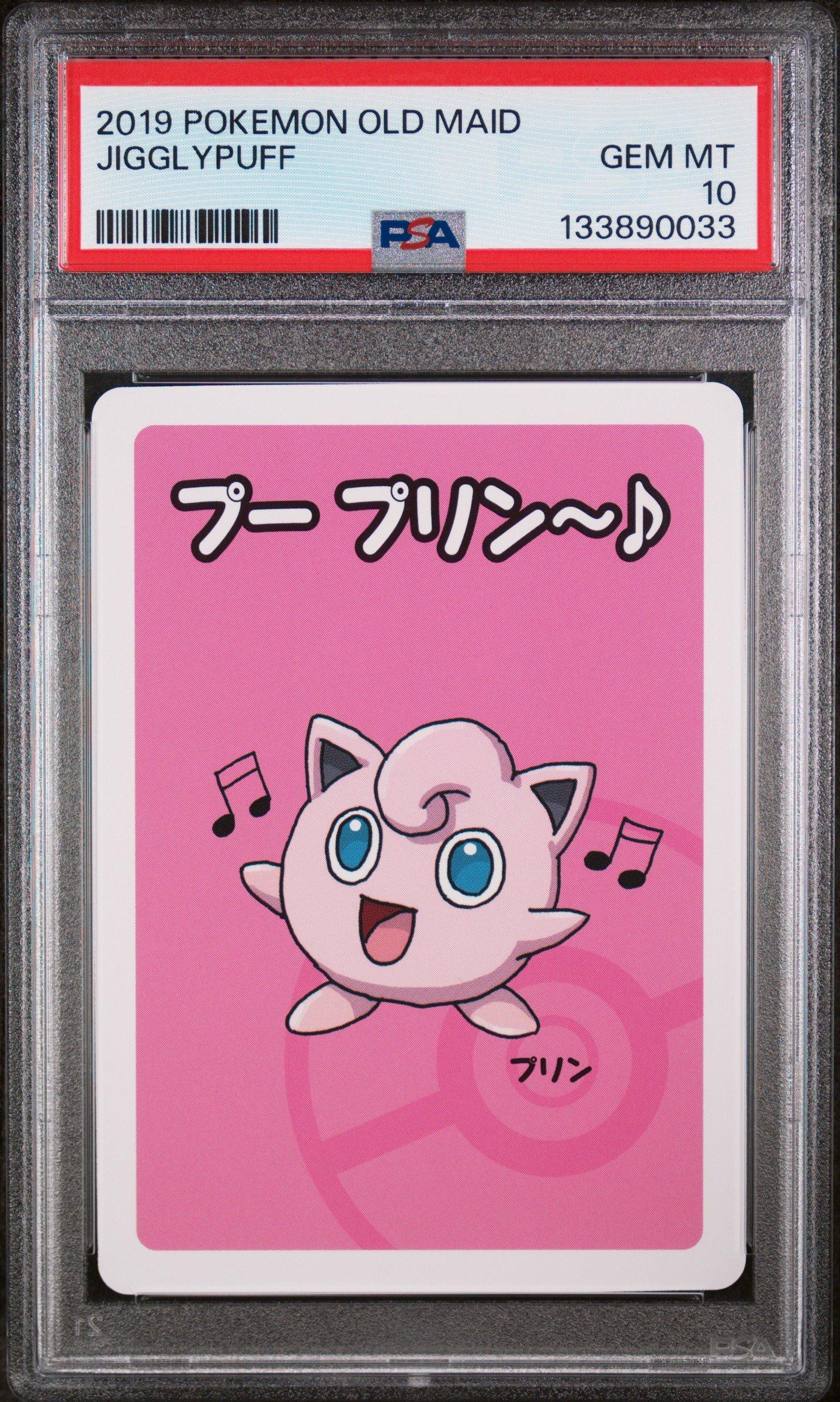 2019 Pokemon Old Maid Jigglypuff PSA 10 Graded Card | GameStop