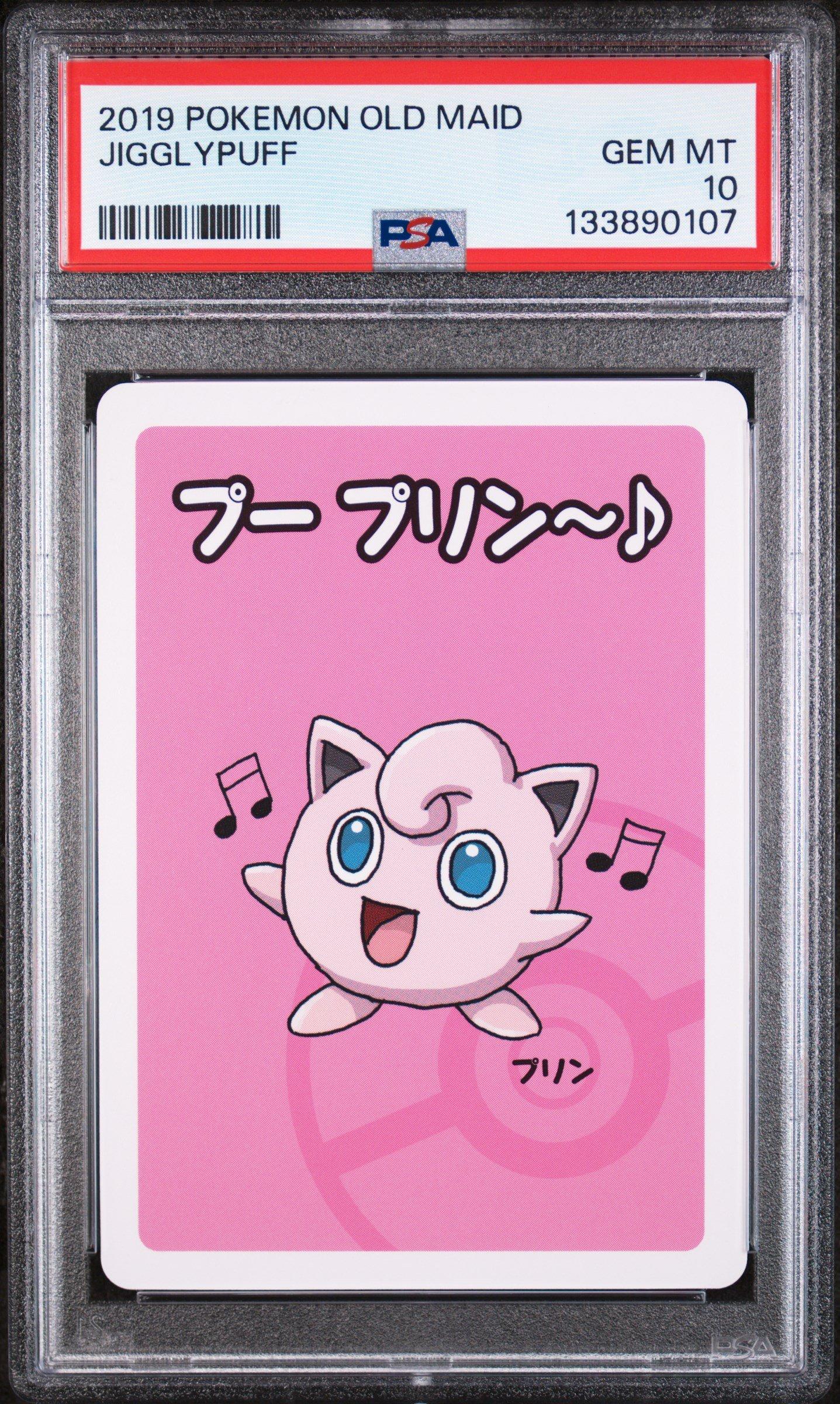 2019 Pokemon Old Maid Jigglypuff PSA 10 Graded Card | GameStop