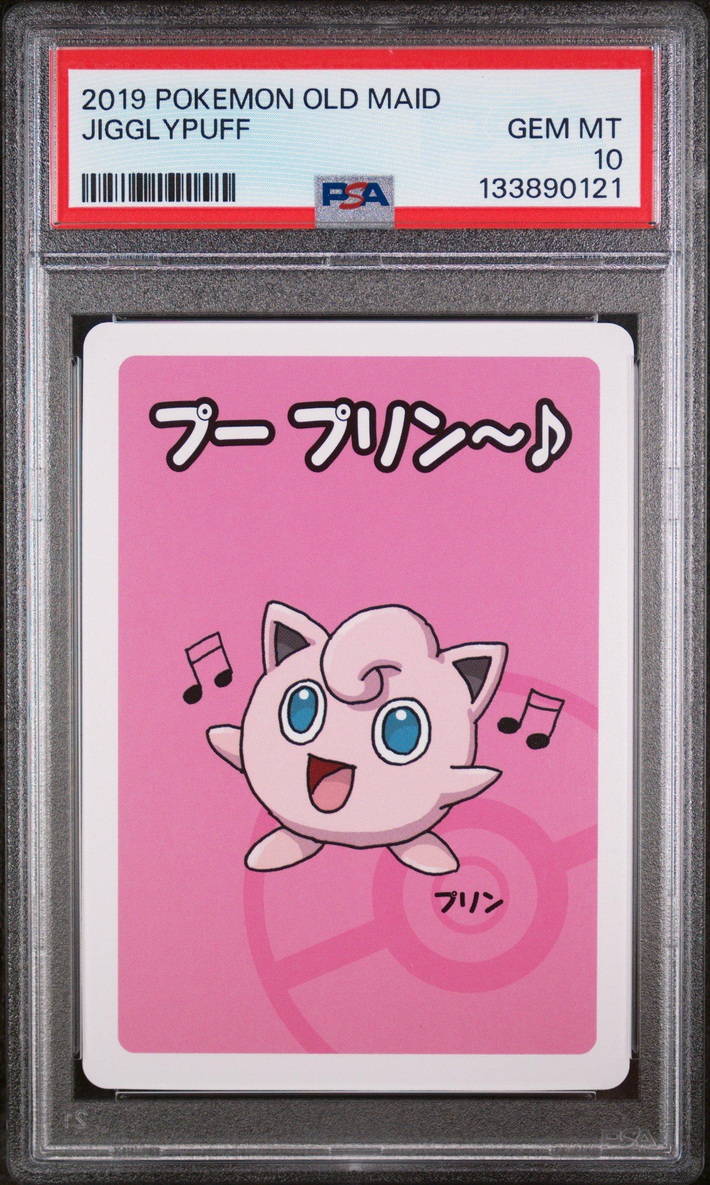 2019 Pokemon Old Maid Jigglypuff PSA 10 Graded Card | GameStop