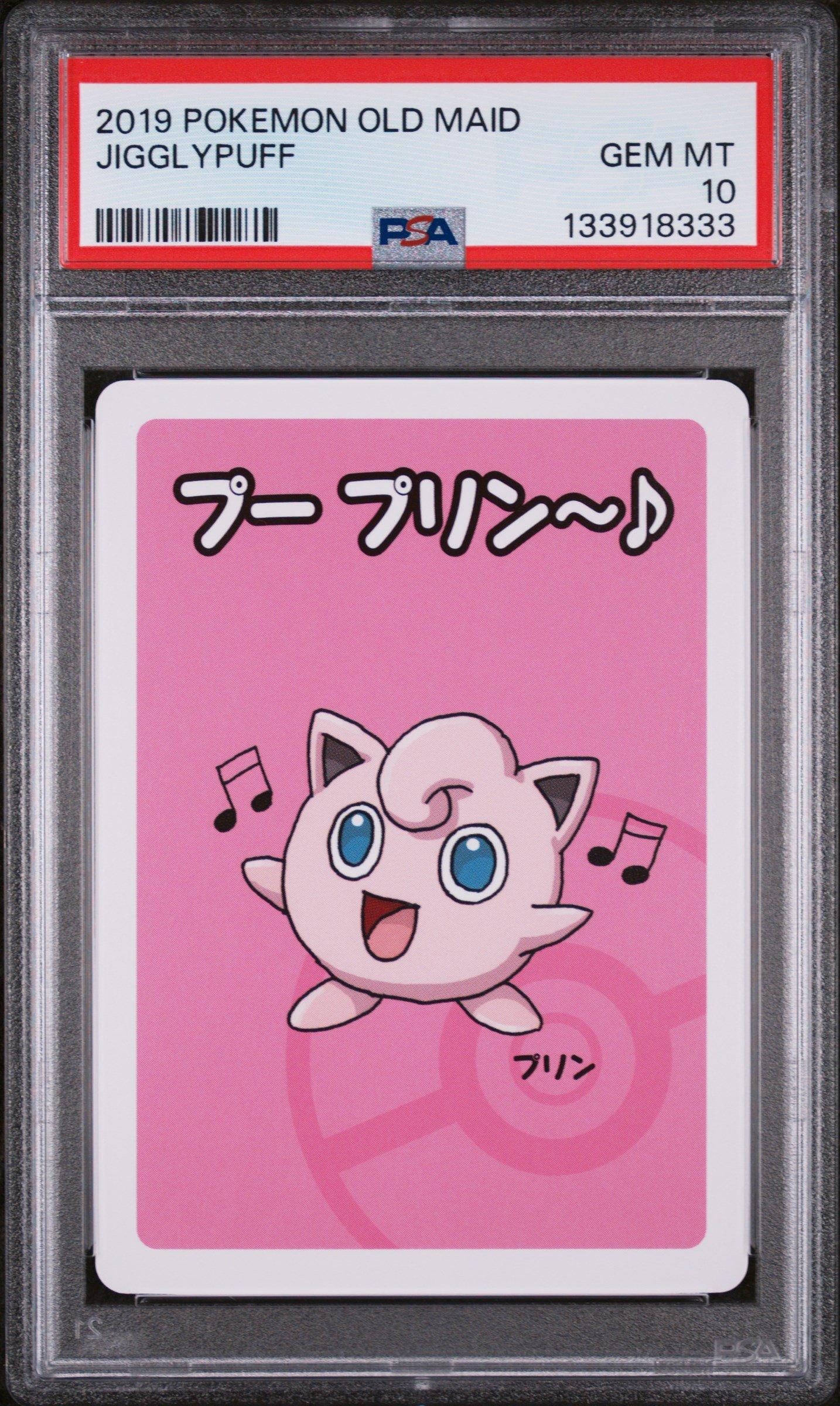 2019 Pokemon Old Maid Jigglypuff PSA 10 Graded Card | GameStop