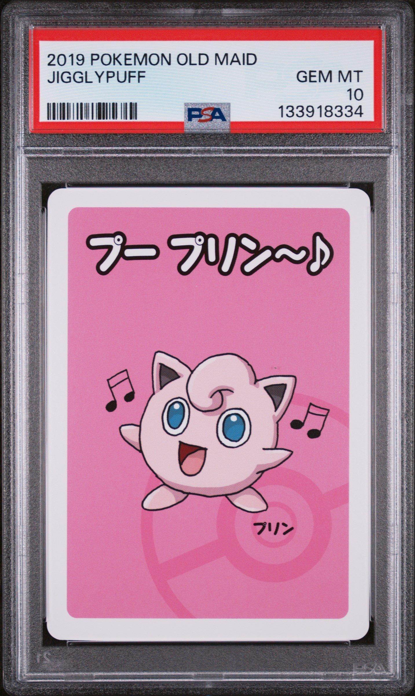 2019 Pokemon Old Maid Jigglypuff PSA 10 Graded Card | GameStop