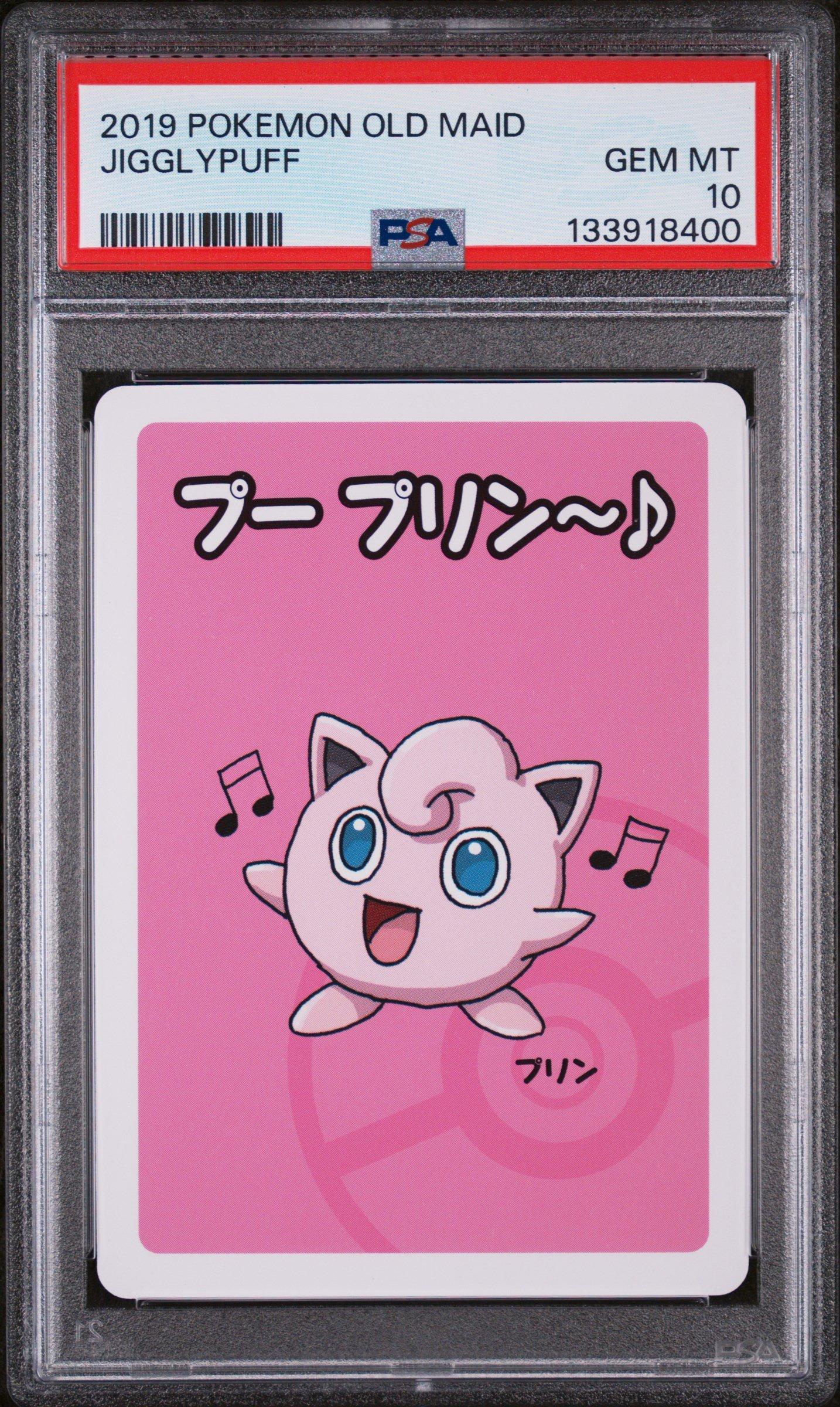 2019 Pokemon Old Maid Jigglypuff PSA 10 Graded Card | GameStop