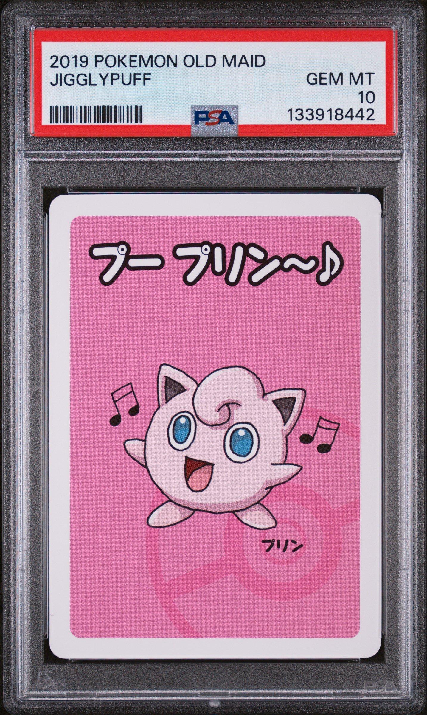 2019 Pokemon Old Maid Jigglypuff PSA 10 Graded Card | GameStop