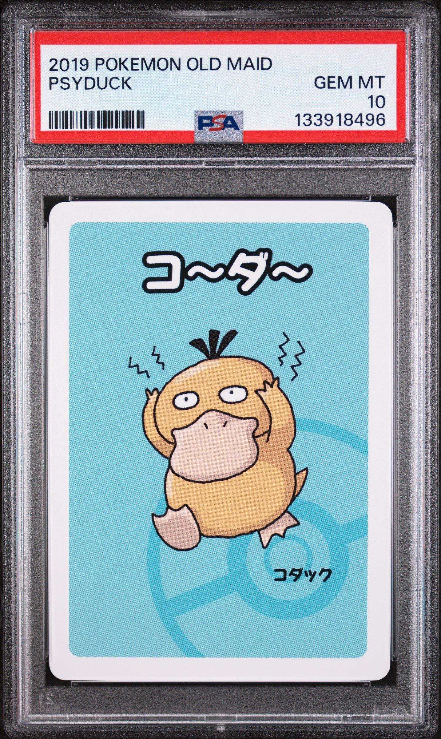 2019 Pokemon Old Maid Psyduck PSA 10 Graded Card | GameStop