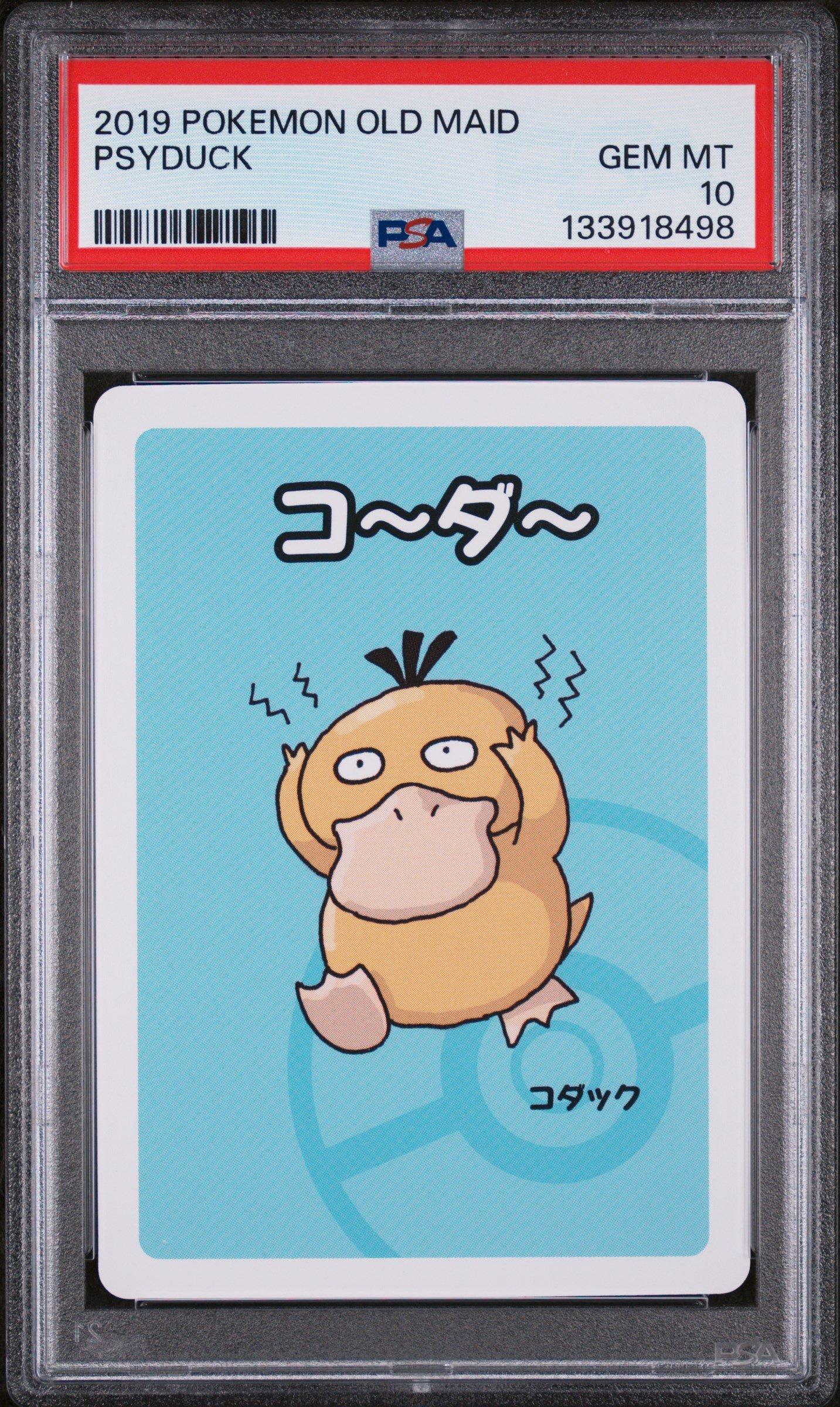 2019 Pokemon Old Maid Psyduck PSA 10 Graded Card | GameStop