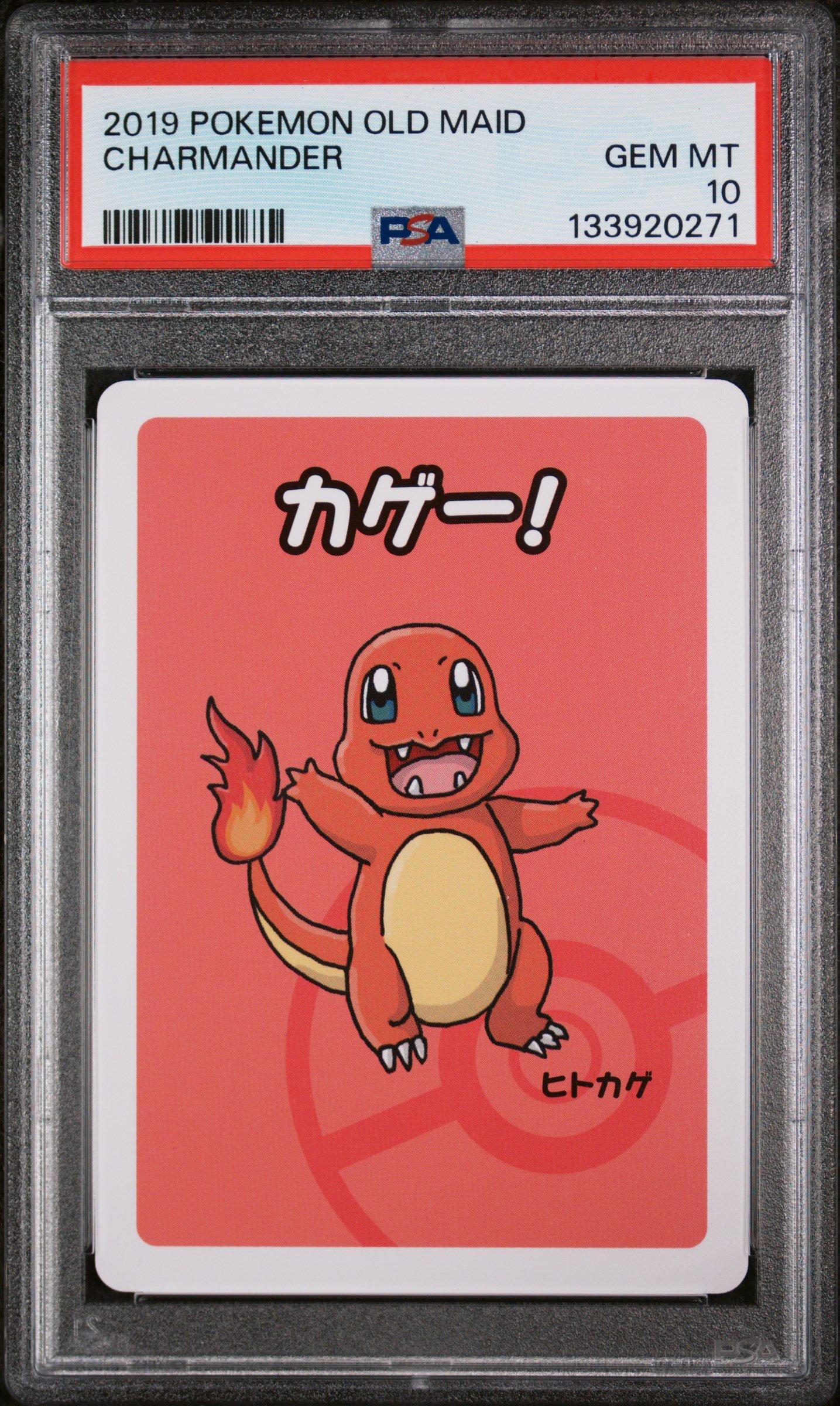 2019 Pokemon Old Maid Charmander PSA 10 Graded Card | GameStop