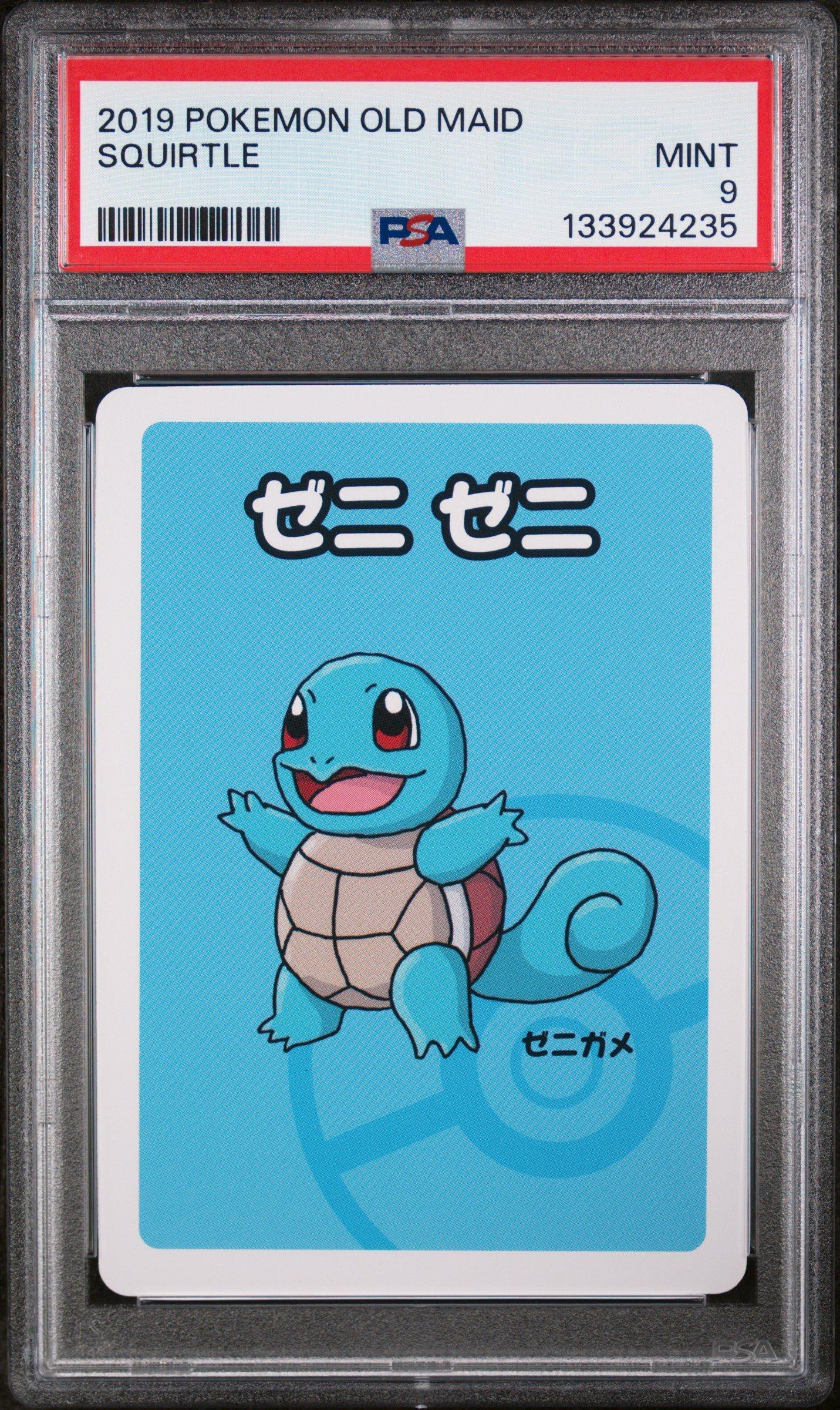 2019 Pokemon Old Maid Squirtle PSA 9 Graded Card | GameStop