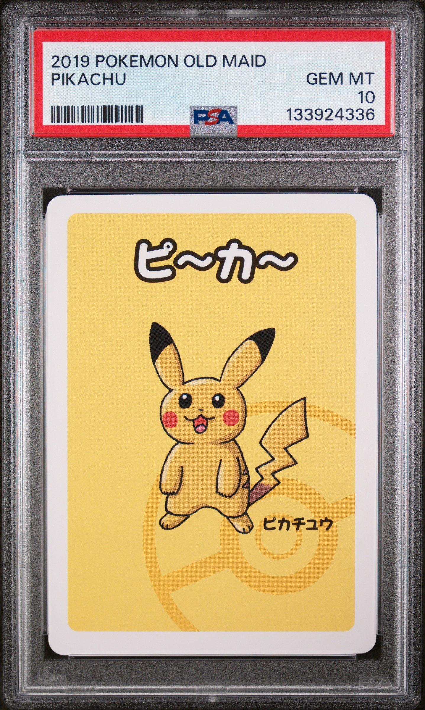 2019 Pokemon Old Maid Pikachu PSA 10 Graded Card | GameStop