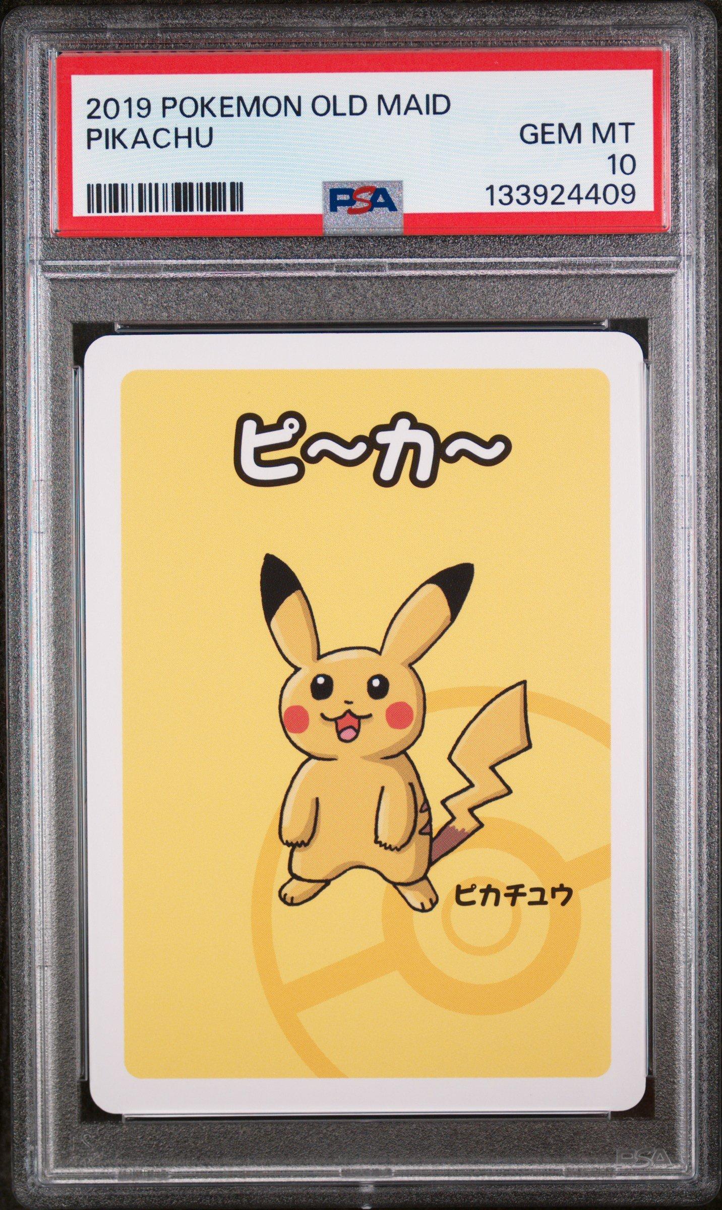 2019 Pokemon Old Maid Pikachu PSA 10 Graded Card | GameStop