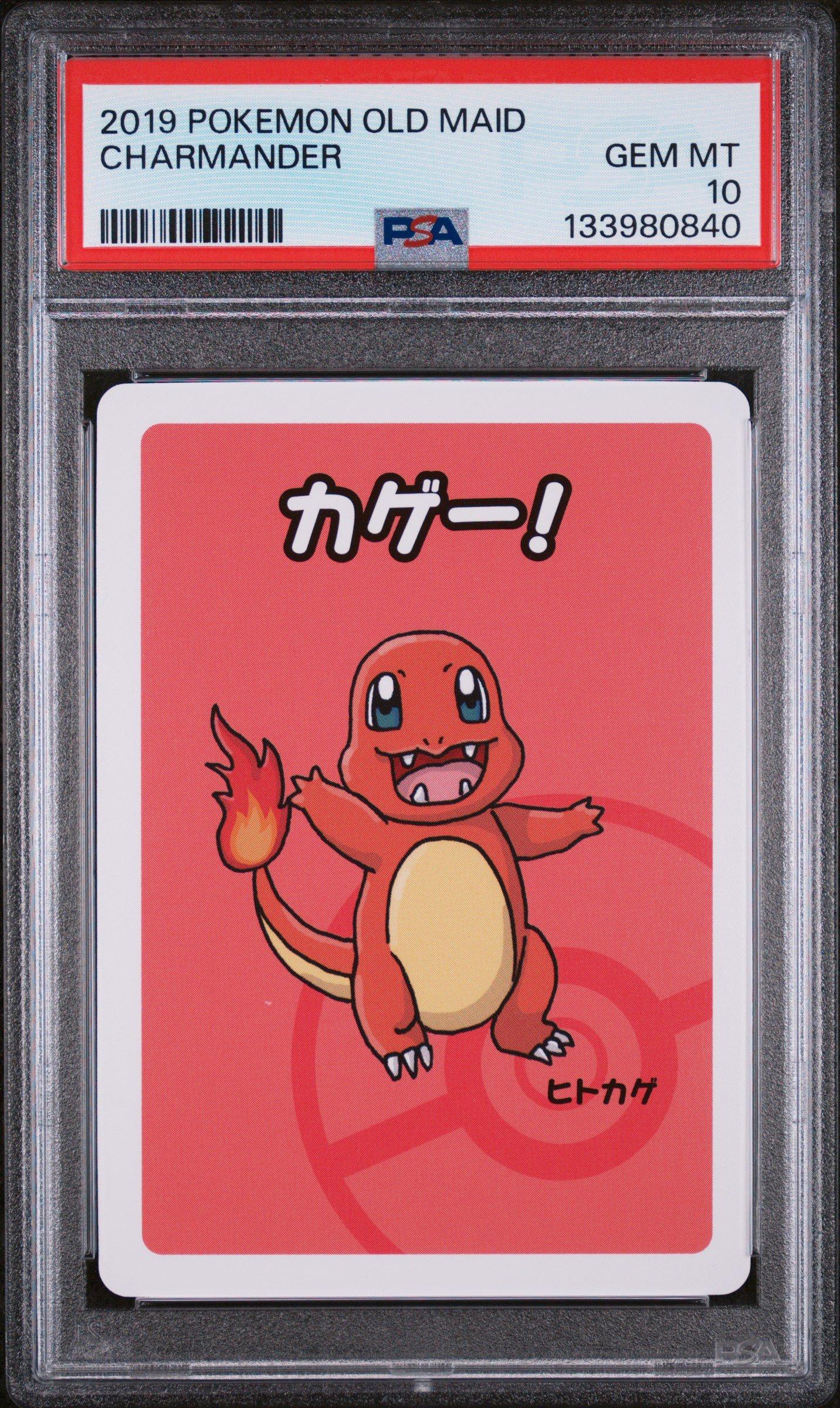 2019 Pokemon Old Maid Charmander PSA 10 Graded Card | GameStop