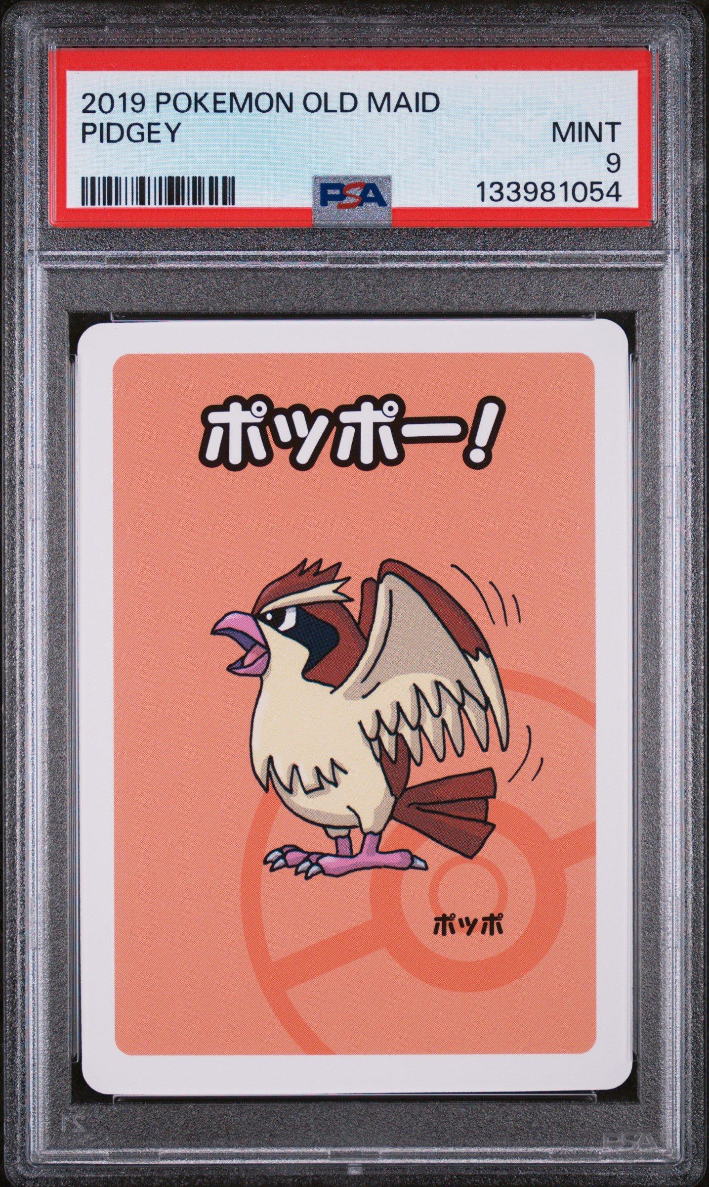 2019 Pokemon Old Maid Pidgey PSA 9 Graded Card | GameStop