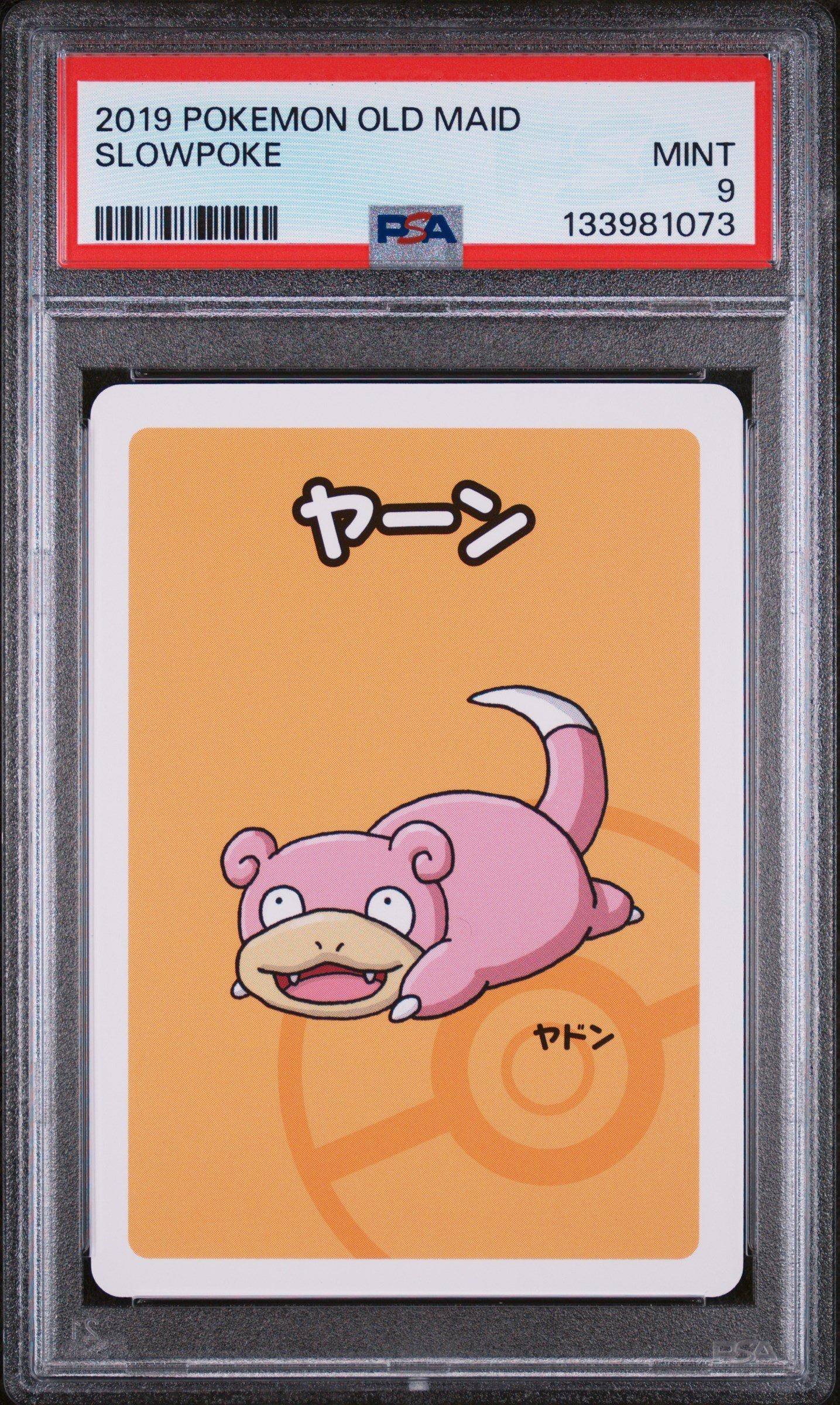 2019 Pokemon Old Maid Slowpoke PSA 9 Graded Card | GameStop