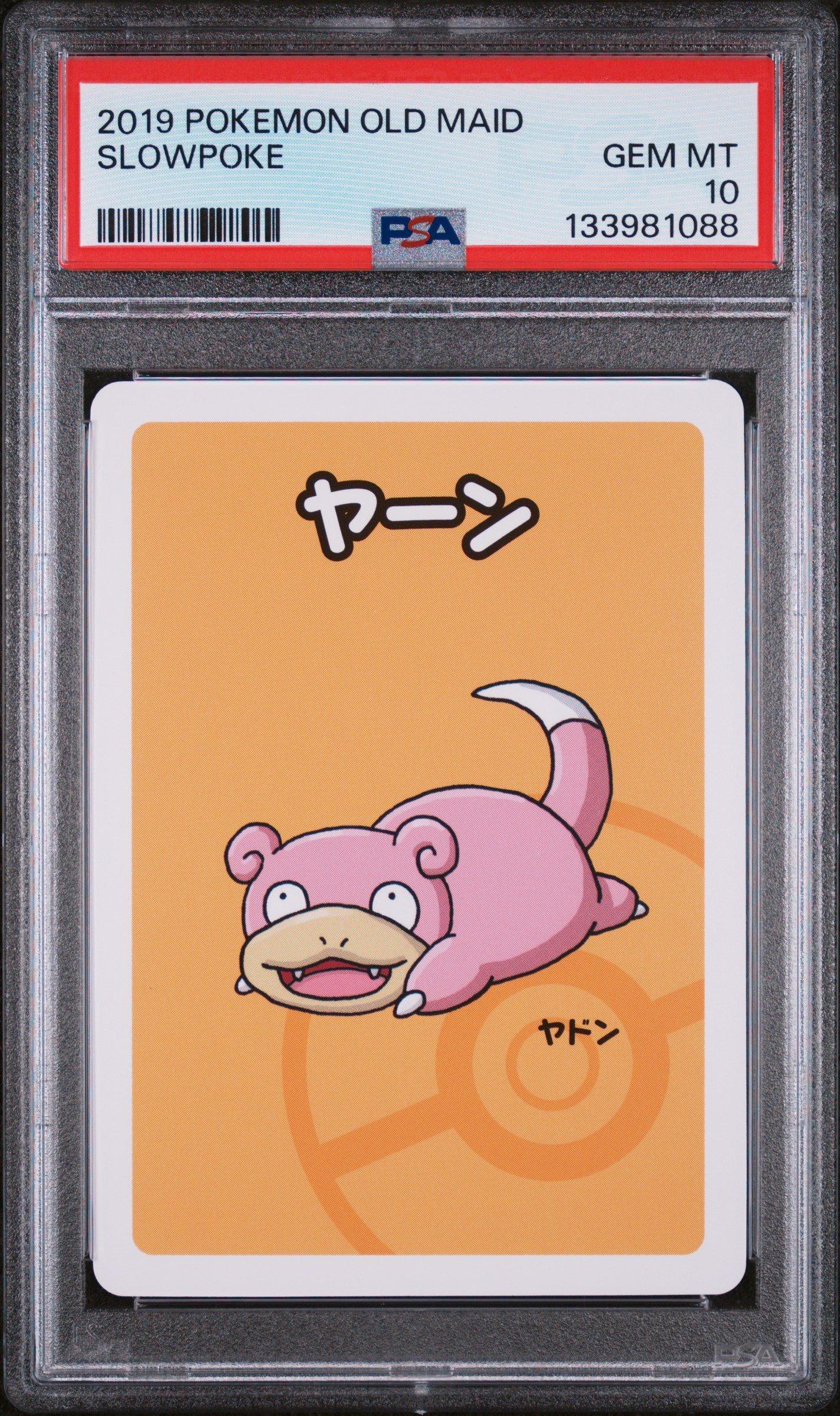 1995 slowpoke pokemon card 2019 Old Maid PSA 10 Graded this attack does 20 damage. Pokemon - Slowpoke (67) -