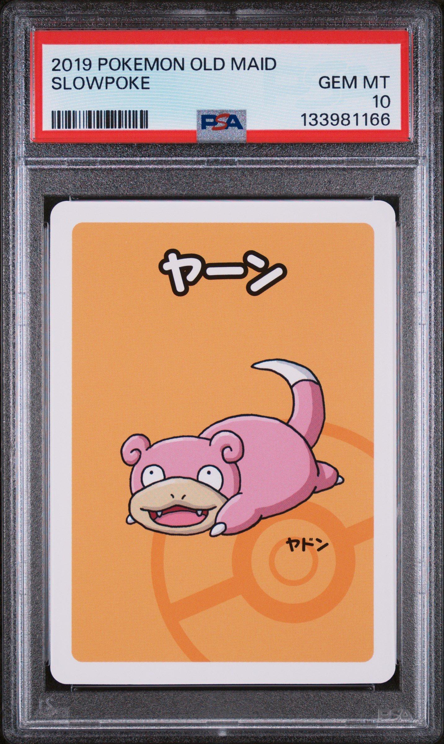 2019 Pokemon Old Maid Slowpoke PSA 10 Graded Card | GameStop