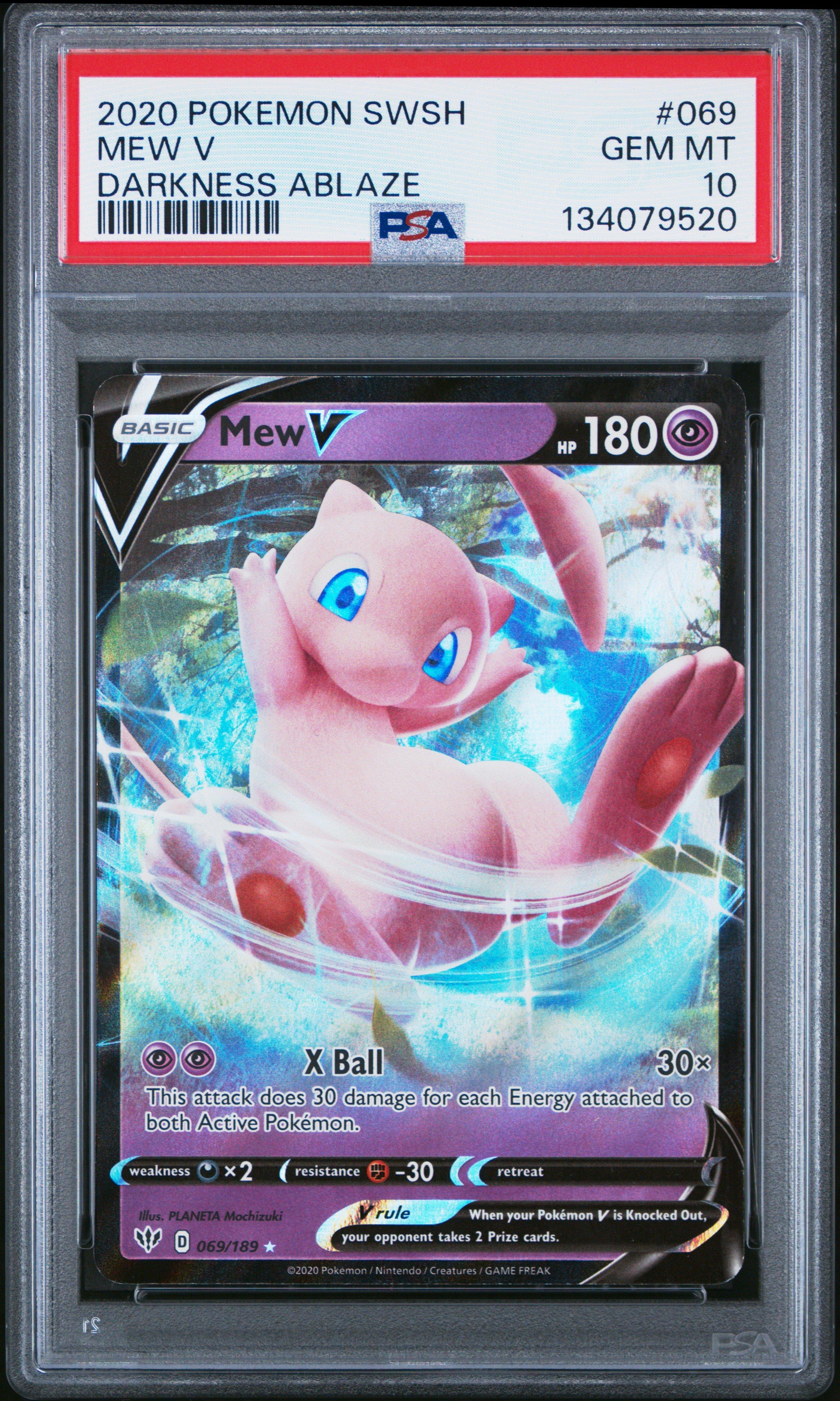 mew v pokemon card Mew V