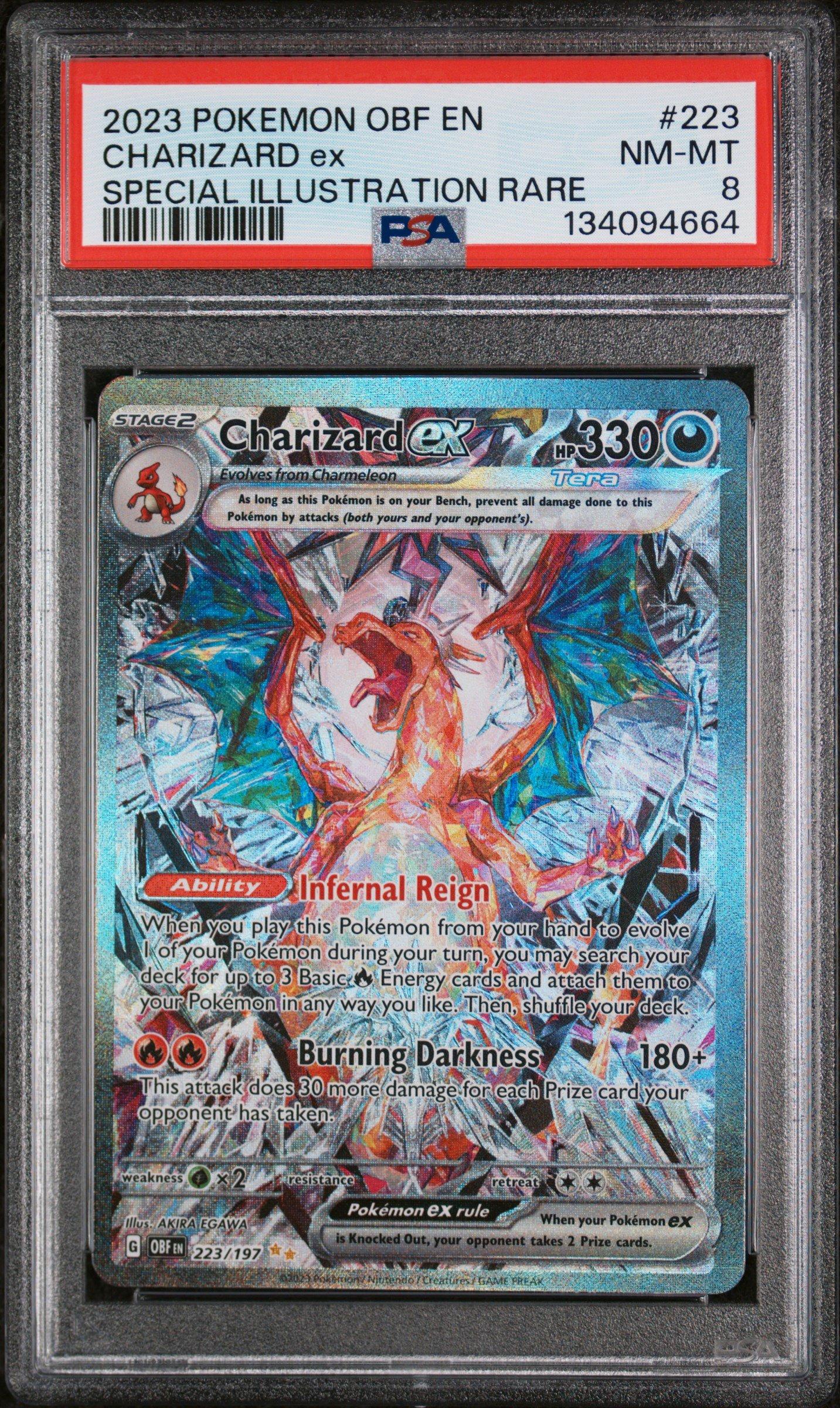 北*)様 2023 CHARIZARD ex SPECIAL ART RARE 2023 Pokemon Obf En-obsidian Flames 223 Charizard Ex Special