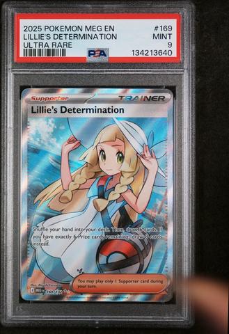 2025 Pokemon Meg En-mega Evolution 169 Lillie's Determination