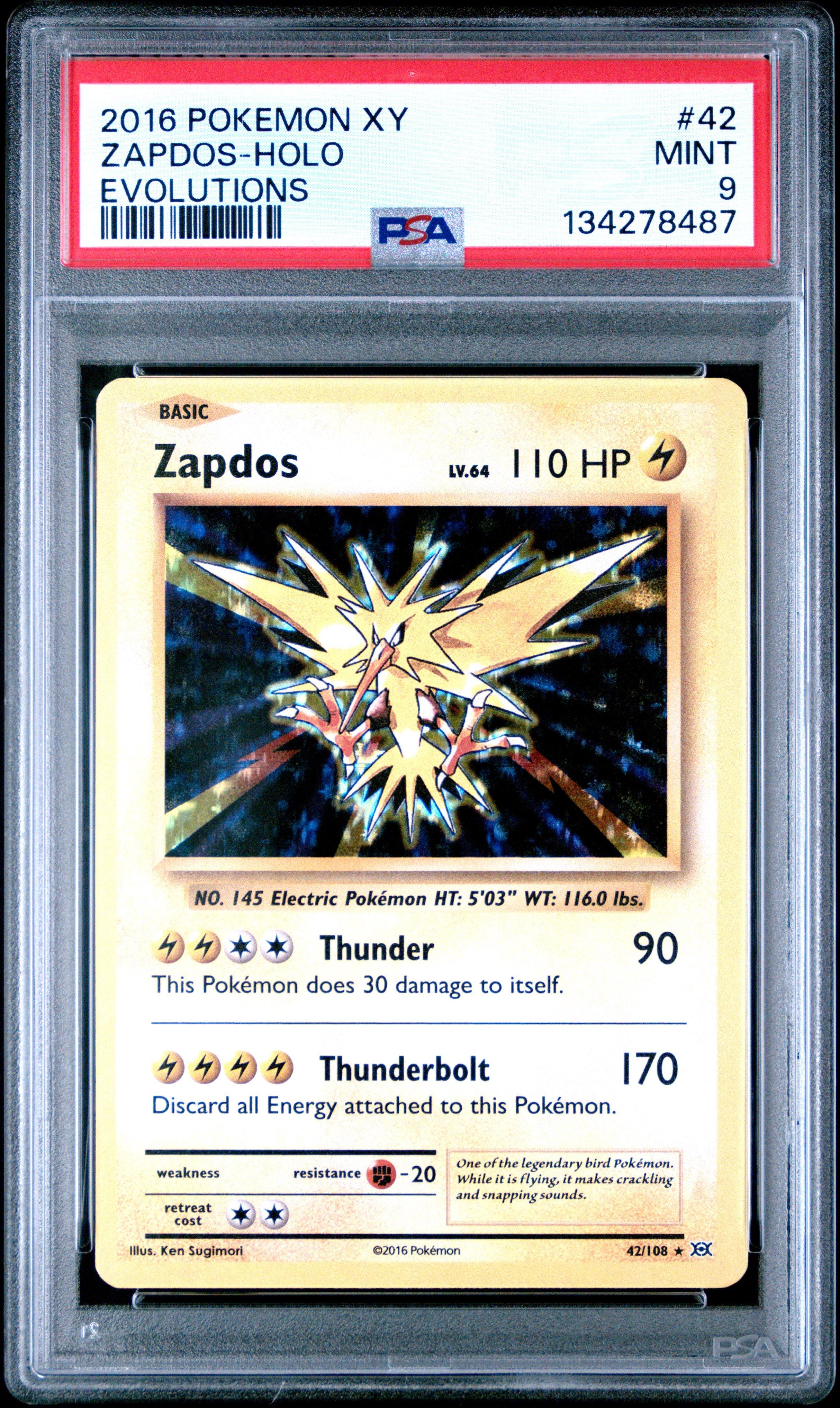 zapdos holographic pokemon card - ex 145/165 - Pokemon 151 - Double Rare - Holo Foil and this attack does 160 damage to 1 of your opponents Pokmon V or Pokmon Pokemon 2024 SV5a Crimson Haze