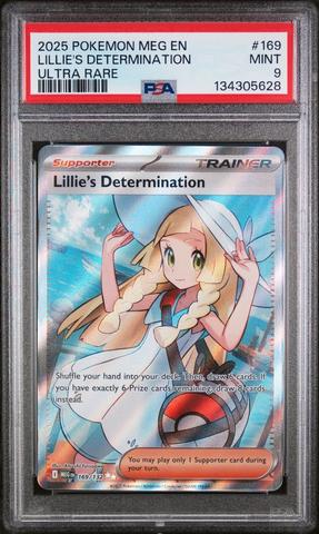 2025 Pokemon Meg En-mega Evolution 169 Lillie's Determination