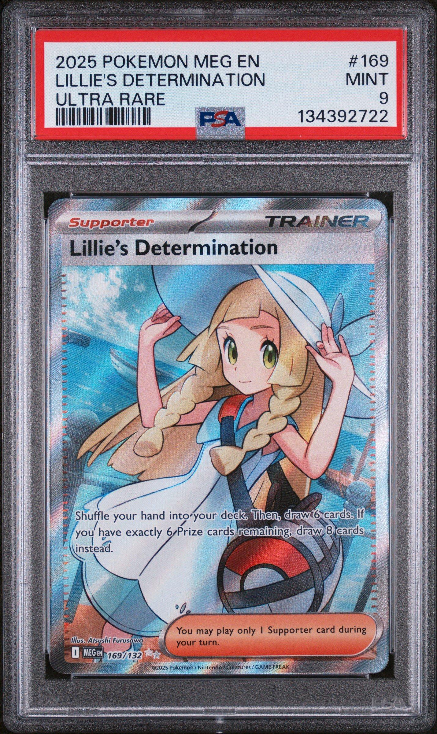 2025 ポケモンカード Lillie's Determination #086 2025 Pokemon Meg En-mega Evolution 169 Lillie's Determination
