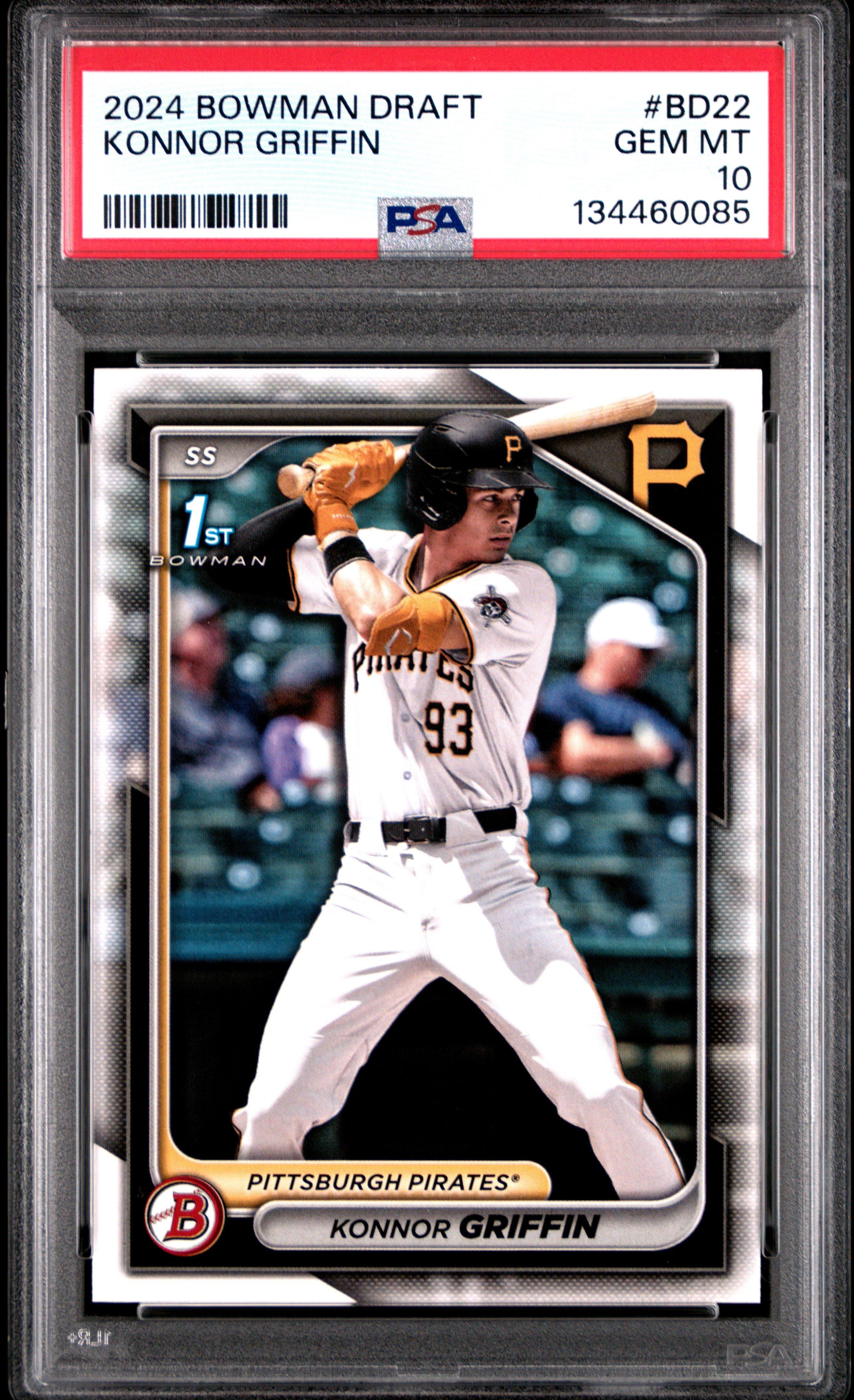 2024 Bowman Draft Bd22 Konnor Griffin PSA 10 Graded Card | GameStop