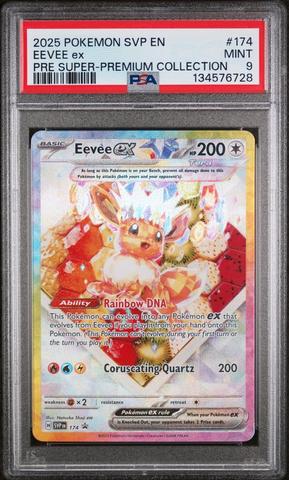 2025 Pokemon Svp En-sv Black Star Promo 174 Eevee Ex Prismatic