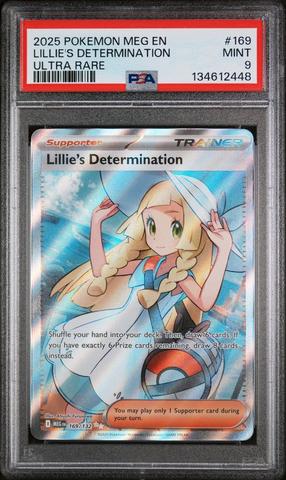 2025 Pokemon Meg En-mega Evolution 169 Lillie's Determination