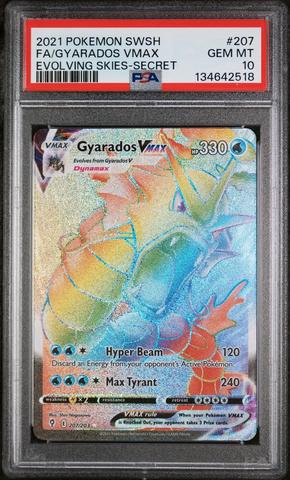 2021 Pokemon Sword & Shield Evolving Skies 207 Full Art/gyarados