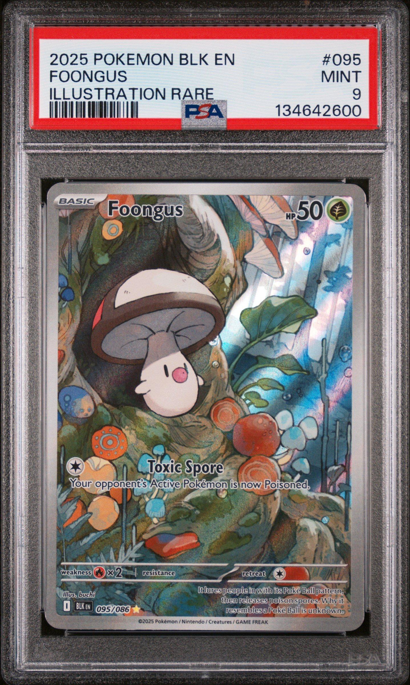 foongus pokemon card value $1 13/236 Sun & Moon Unified Minds Plasma Storm Type 2025 Pokemon Blk En-black Bolt