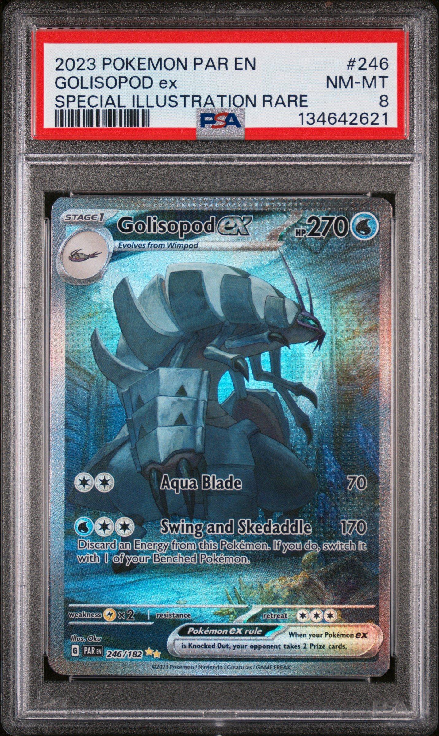 2023 Pokemon Par En-paradox Rift 246 Golisopod Ex Special