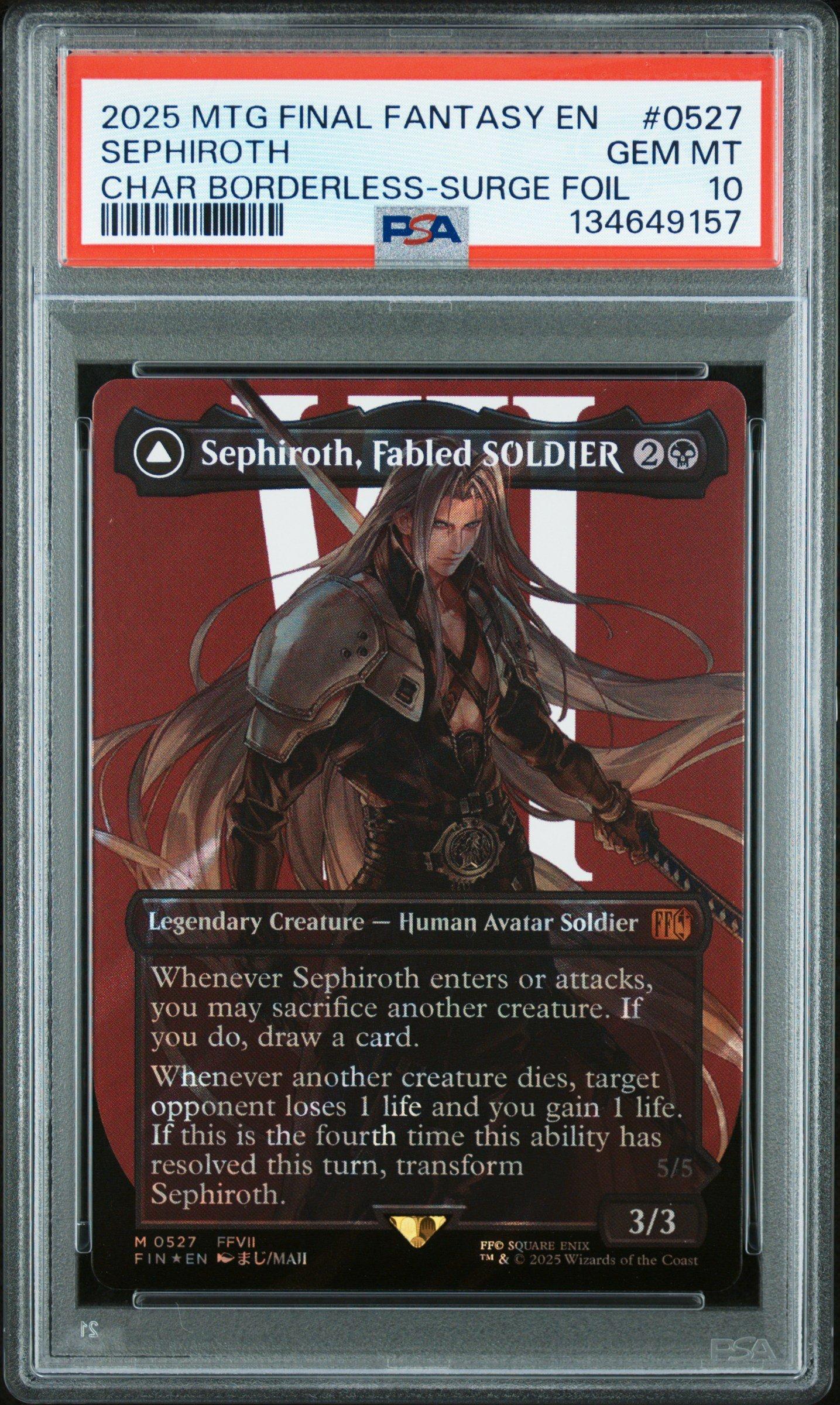 2025 Magic The Gathering Final Fantasy 0543 Kefka, Court Mage