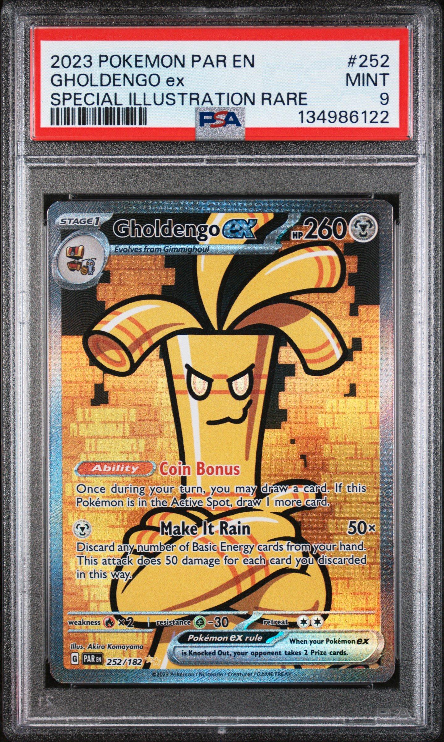 gholdengo pokemon card value 2023 Par En-paradox Rift 252 Ex Special Illustration Rare PSA 9 Graded Buy this amazing trading card from our collection Gholdengo [Reverse Holo] #99 Prices