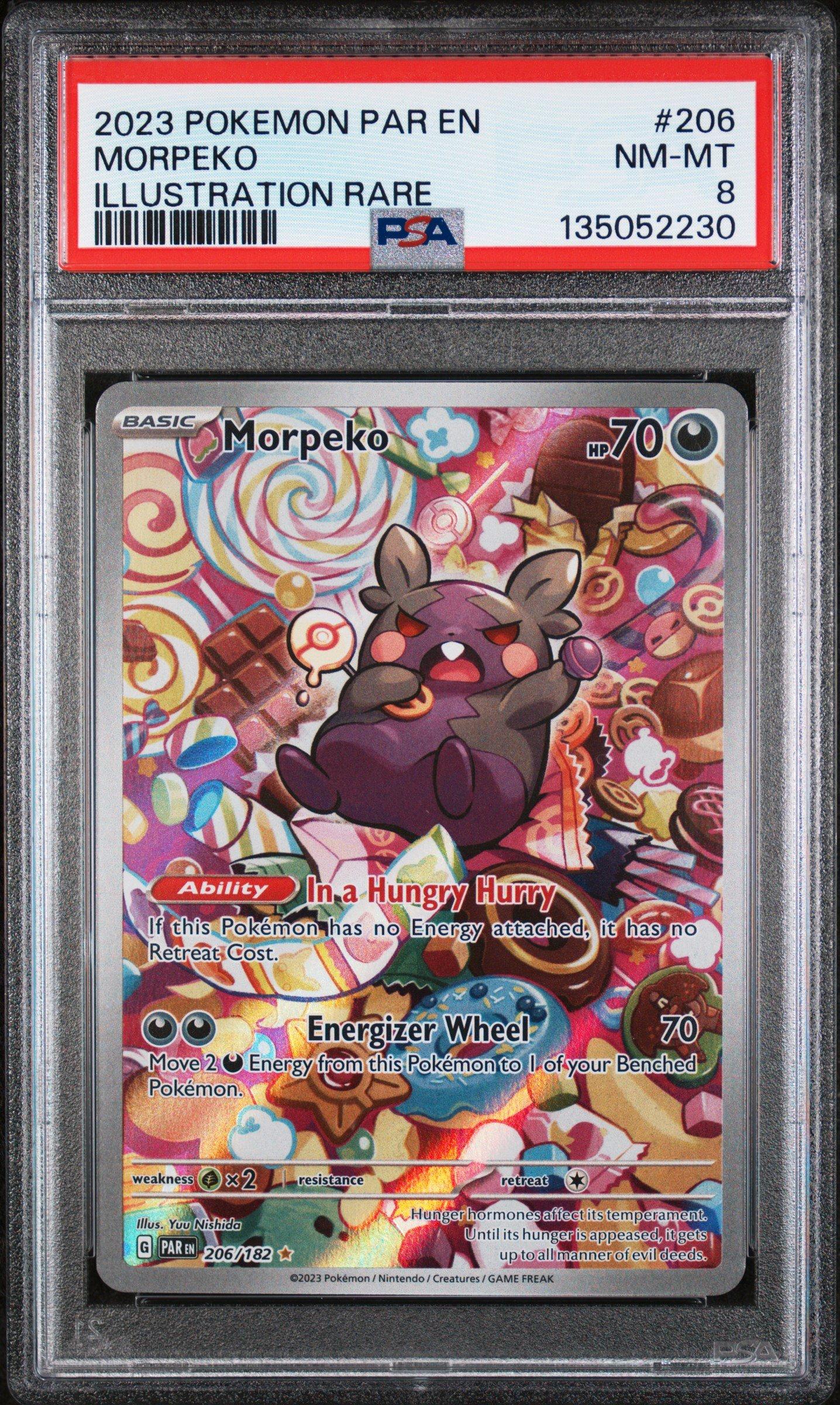 【PSA10】2023 ポケモン モルペコ #076 ART RARE 2023 Pokemon Par En-paradox Rift 206 Morpeko Illustration Rare PSA