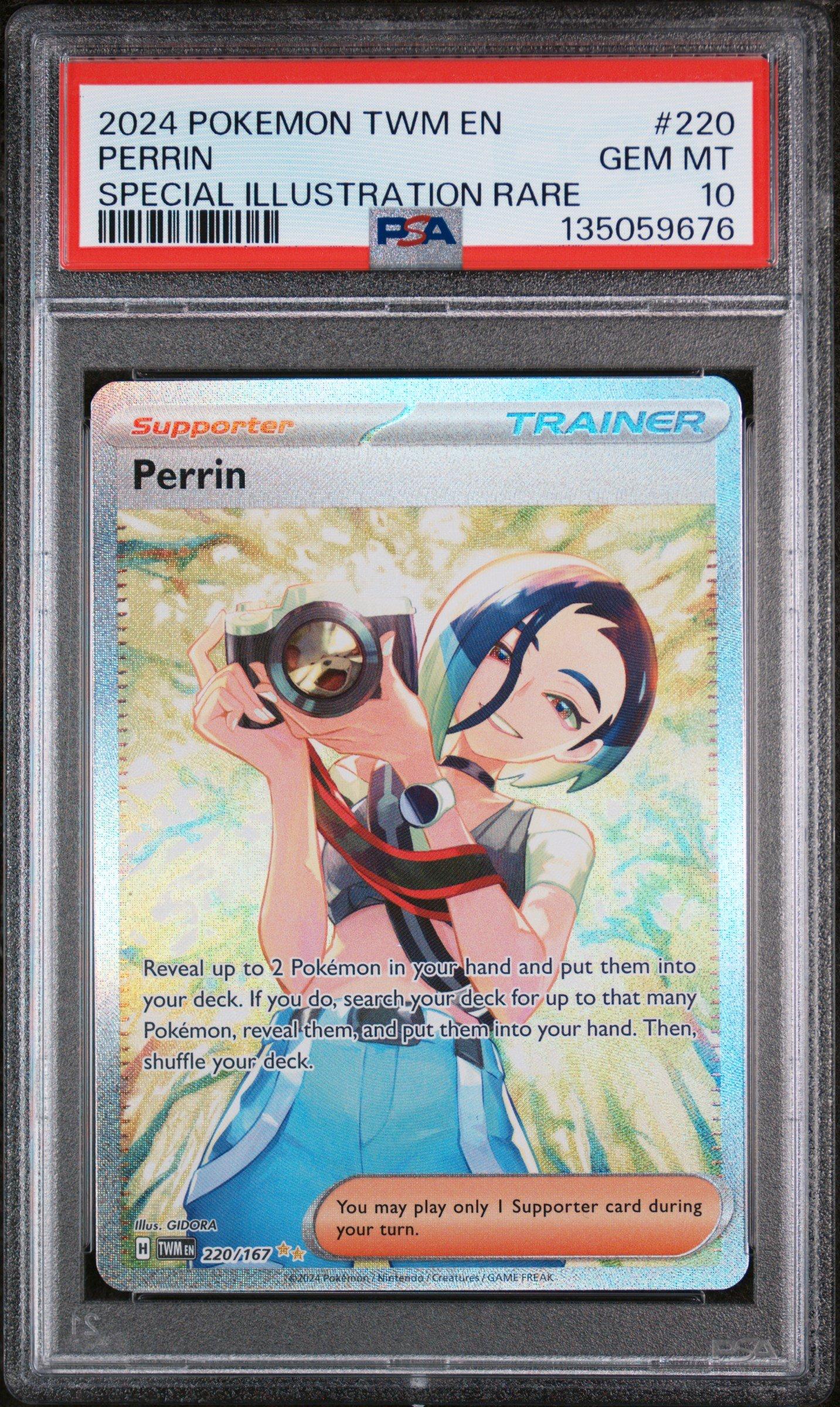2024 Pokemon Twm En-twilight Masquerade 220 Perrin Special