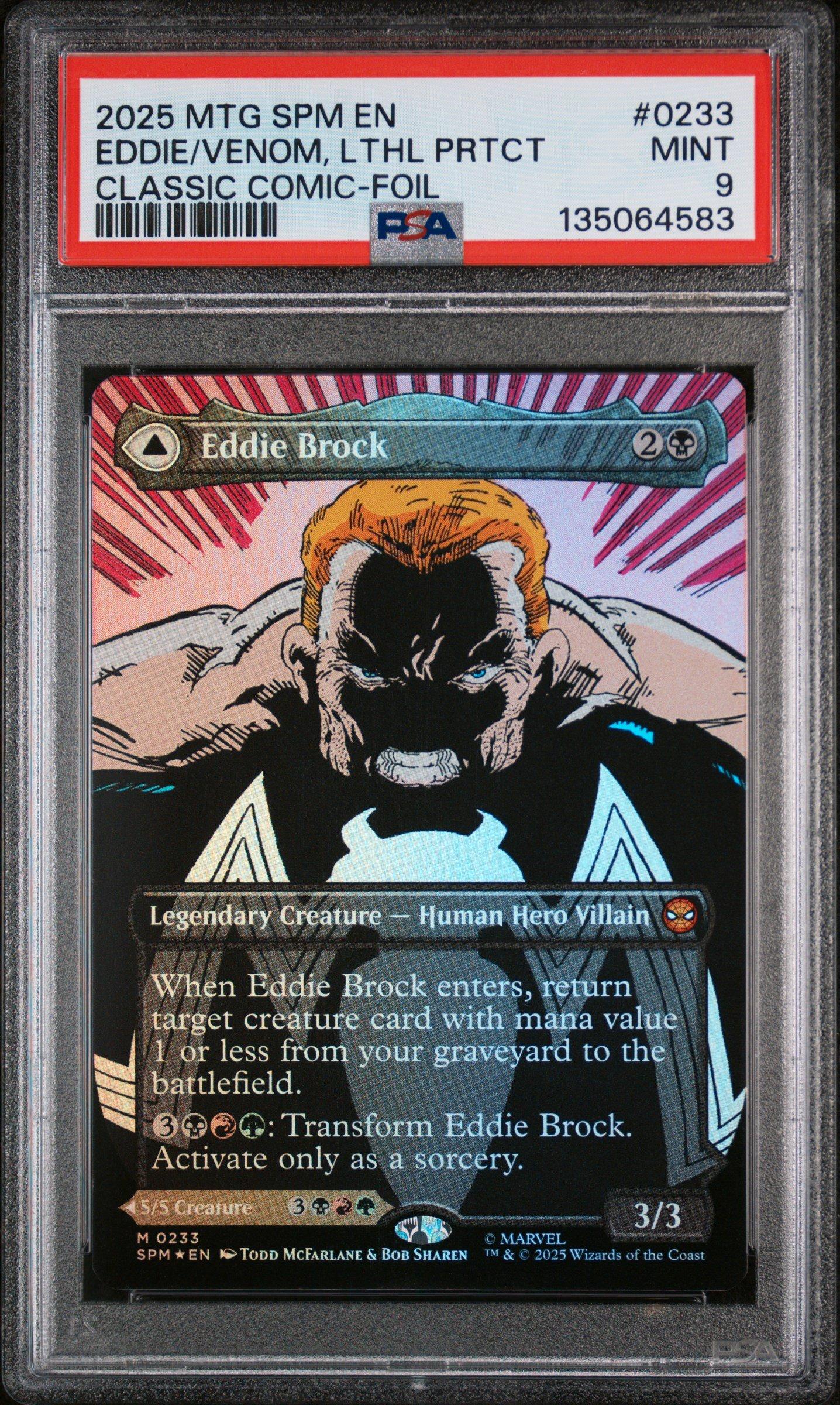 2025 Magic The Gathering Marvel's Spider-man 0233 Eddie Brock